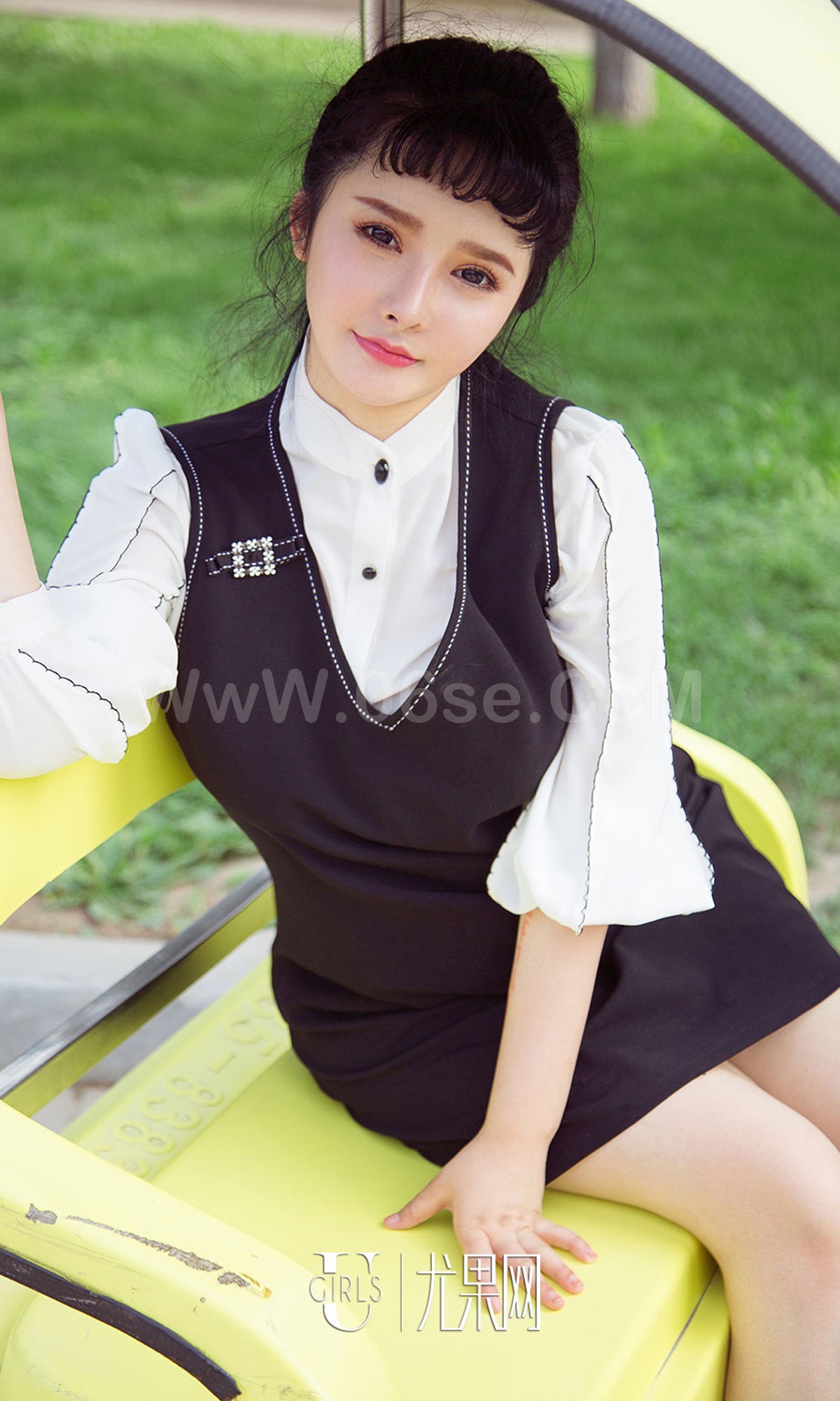 图片[5]-[Ugirls爱尤物] No.1111 Yang Ma Ni (杨漫妮)-六色网