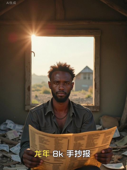 龙年8k手抄报,纸上跃动的岁月印记