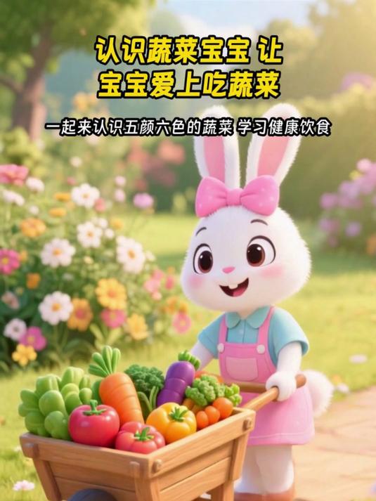 认识蔬菜宝宝 让宝宝爱上吃蔬菜