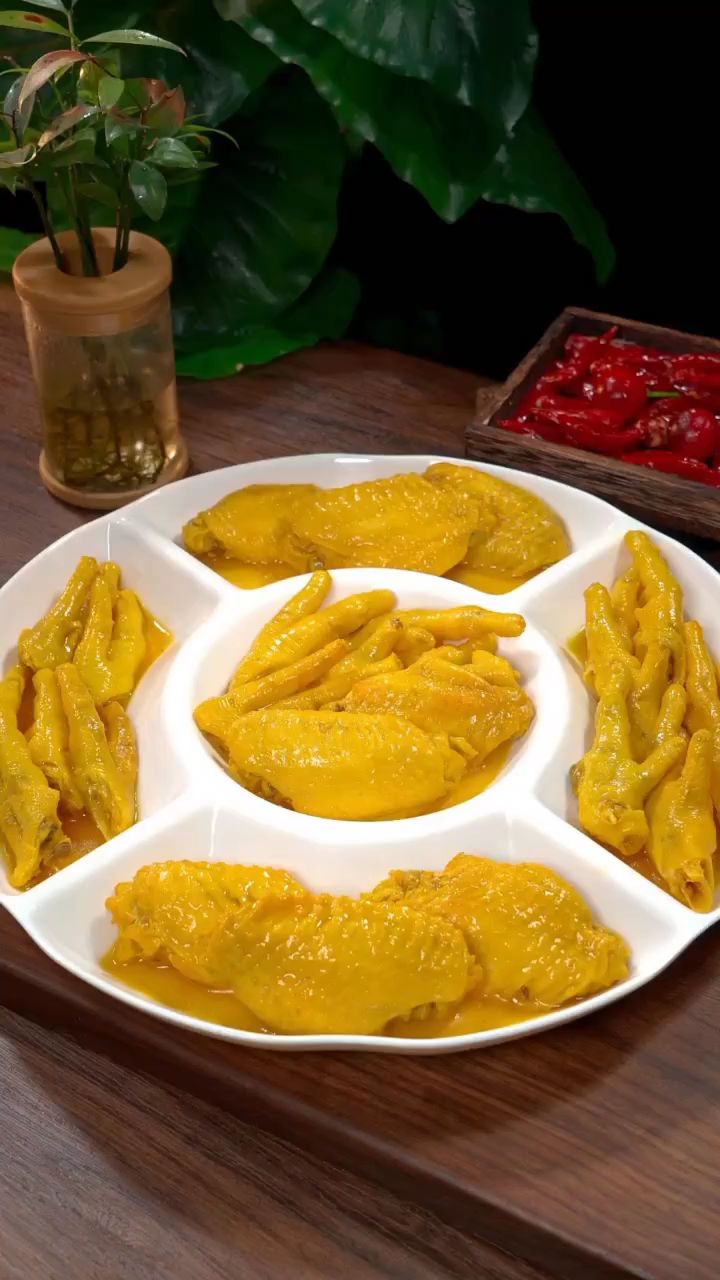 想吃盐焗鸡爪鸡翅再也不用去外面买了,教你在家就能做,做法简单还好吃