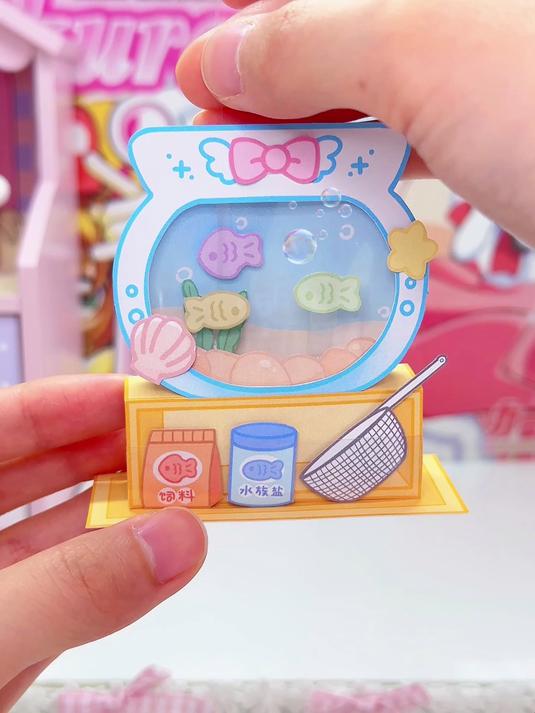 自制立体鱼缸手残党也能做的治愈小物