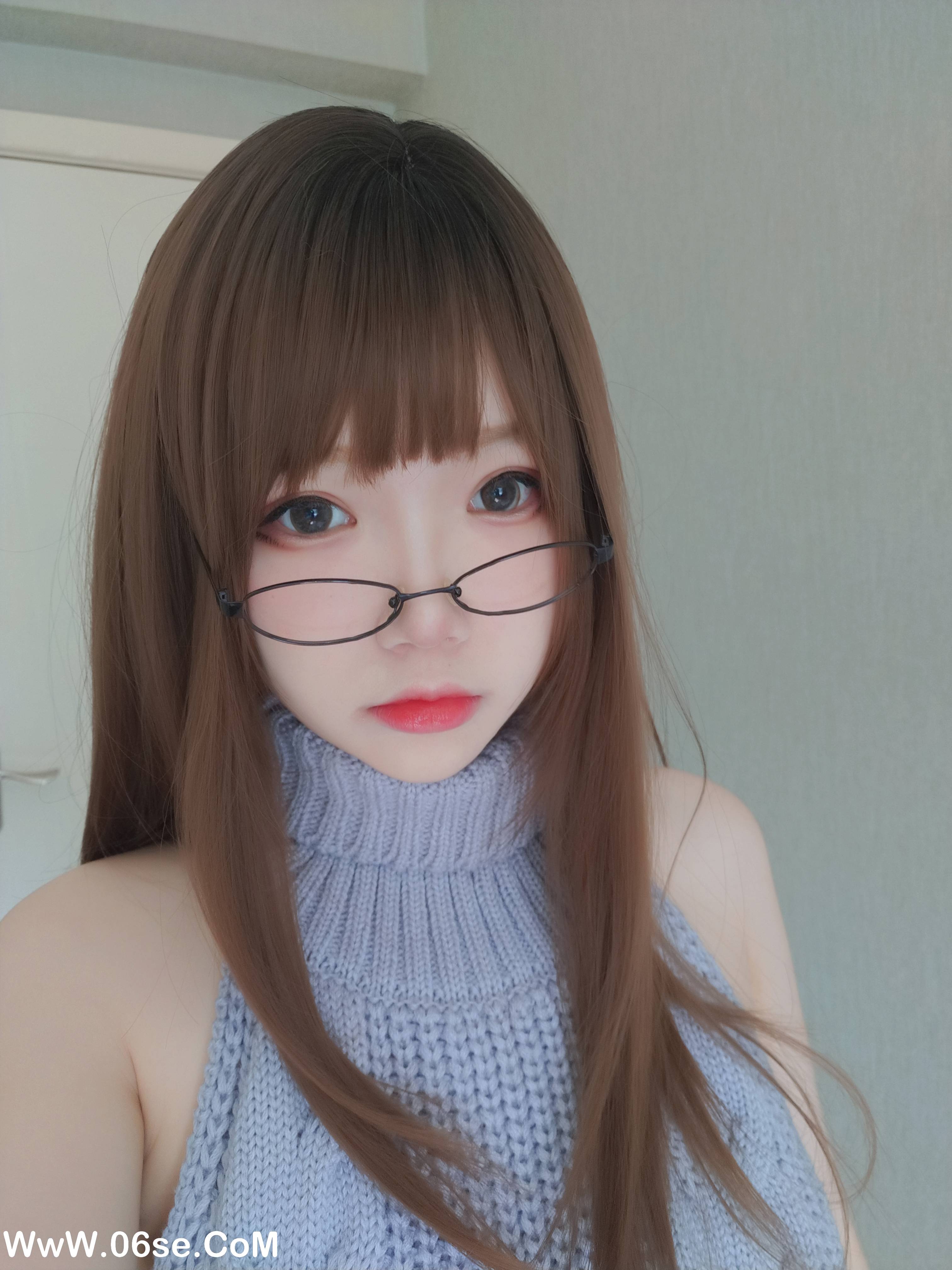 图片[57]-雪晴 – NO.027 黑丝漏背毛衣[156P+38V2.23G]-六色网
