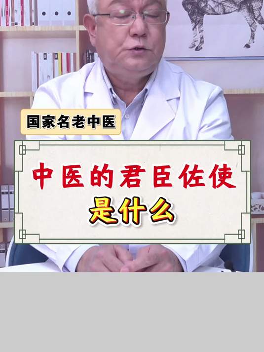 中医的君臣佐使,到底是什么