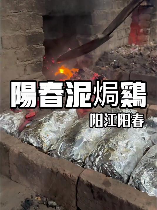 阳春泥焗鸡 阳江阳春