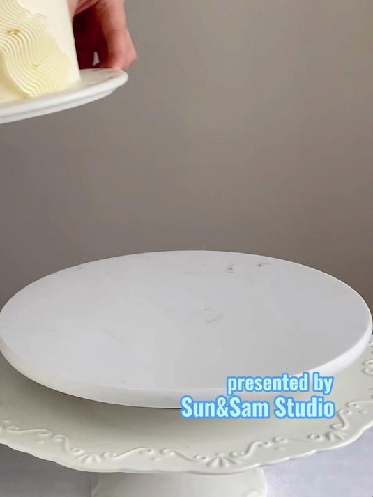 女神的皇冠蛋糕附玫瑰花制作教程