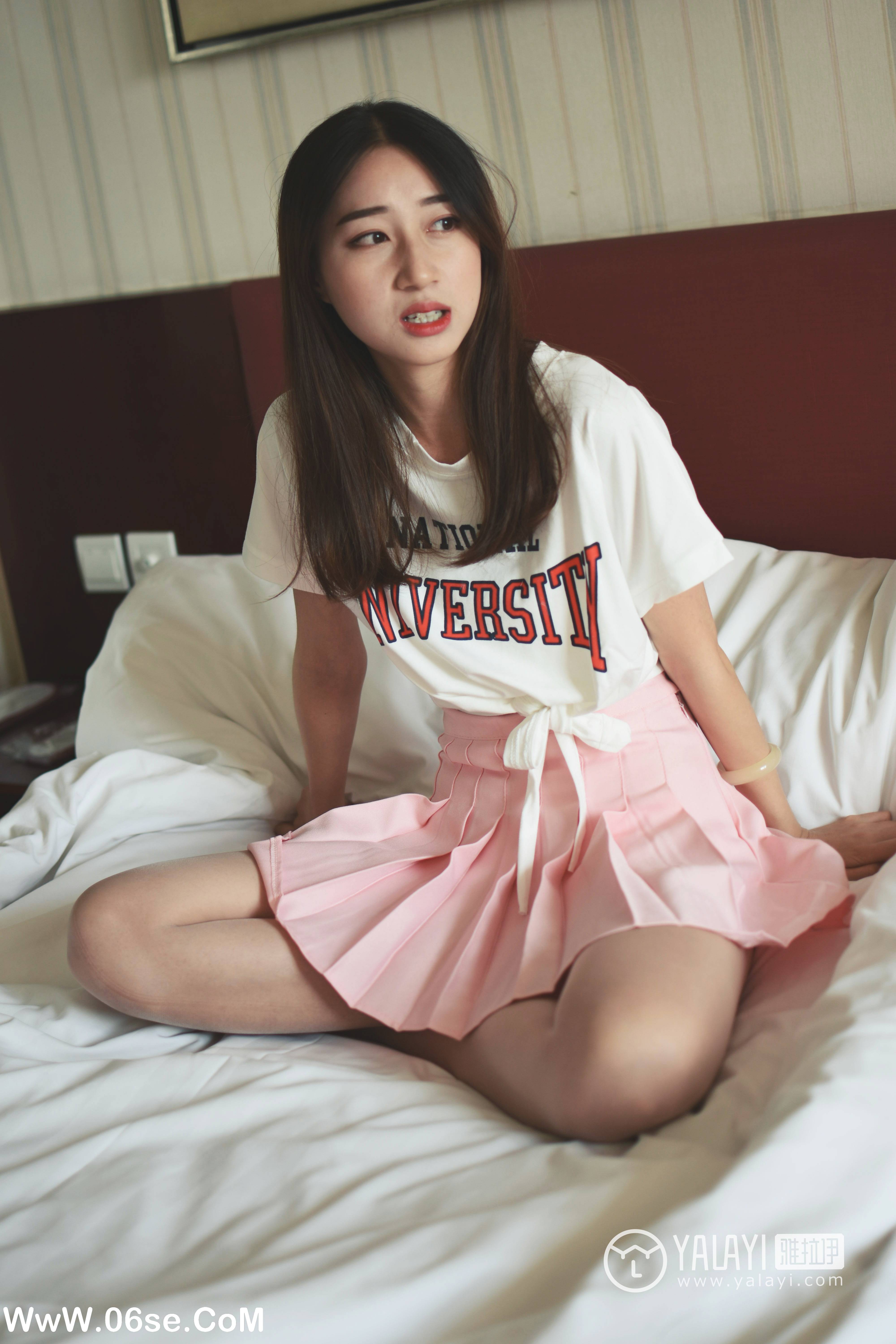 图片[13]-[YALAYI雅拉伊] NO.010 可爱啦啦队服 木晓雨-六色网