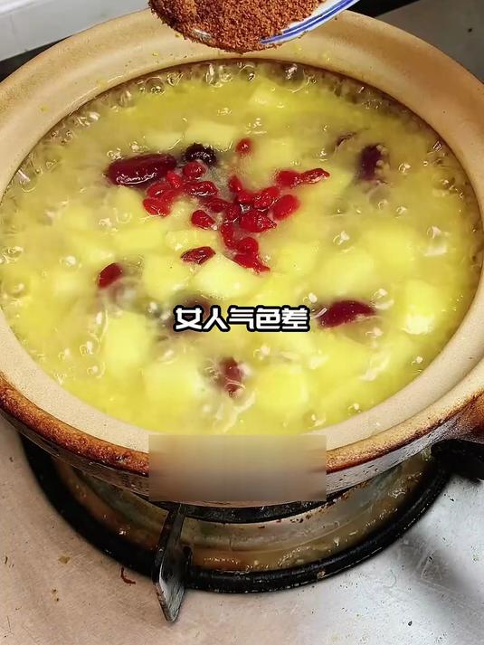 苹果小米粥补气血,女人常喝脸蛋红扑扑超显嫩