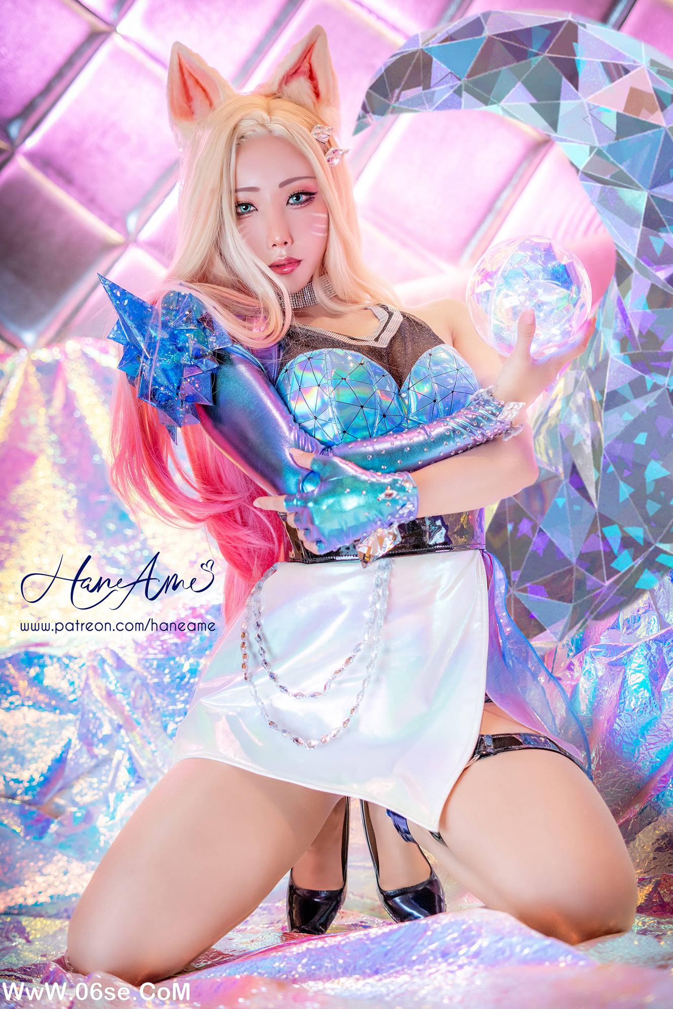 图片[3]-Hane Ame 雨波写真 NO.048 – League of legends_Ahri_KDA All out [20P+1V85M]-六色网