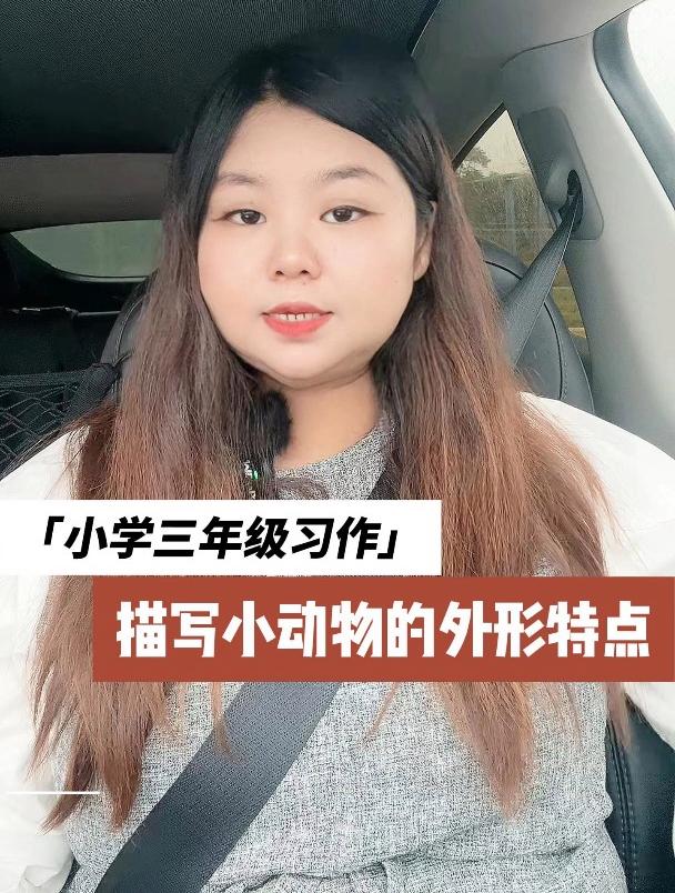 描写小动物的外形特点 三年级习作写作高分技巧