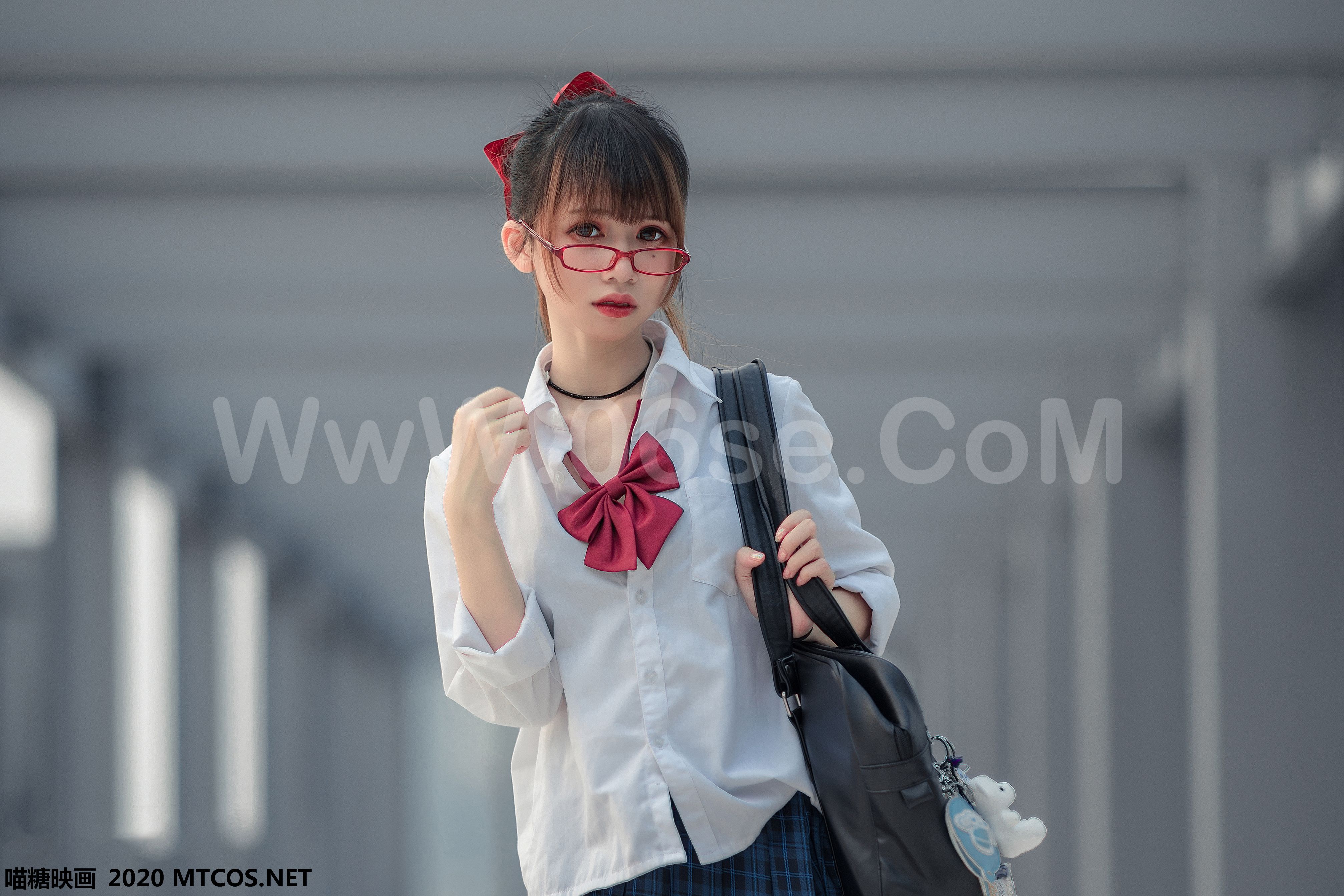 图片[19]-[MTCos] 喵糖映画 Vol.098 渡边爻爻爻子 JK制服少女-六色网