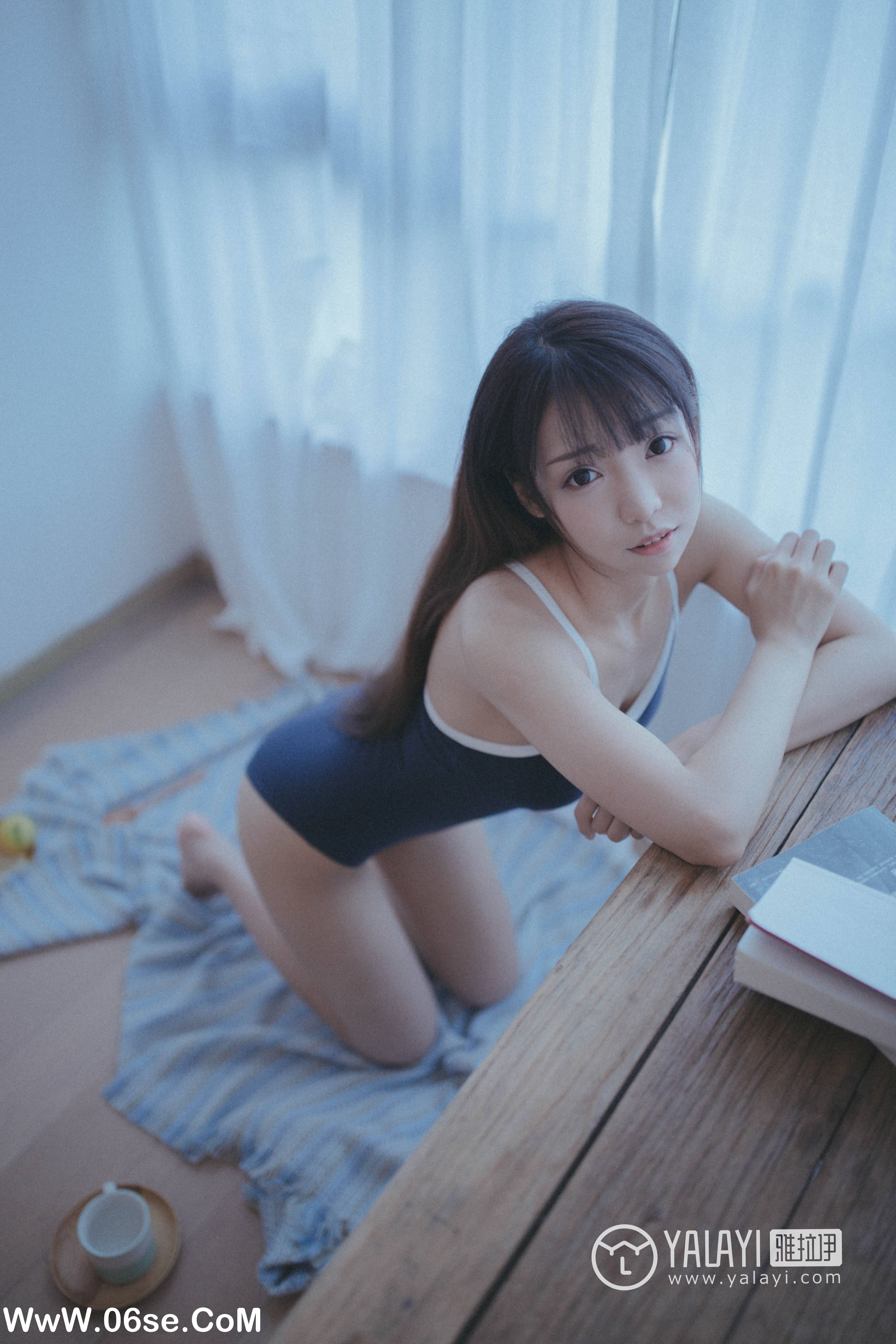 图片[8]-[YALAYI雅拉伊] NO.068 蓝帘幽梦 水花儿-六色网