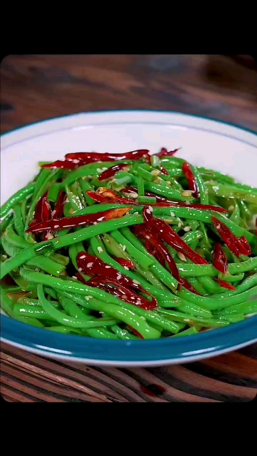 凉拌豆角的做法