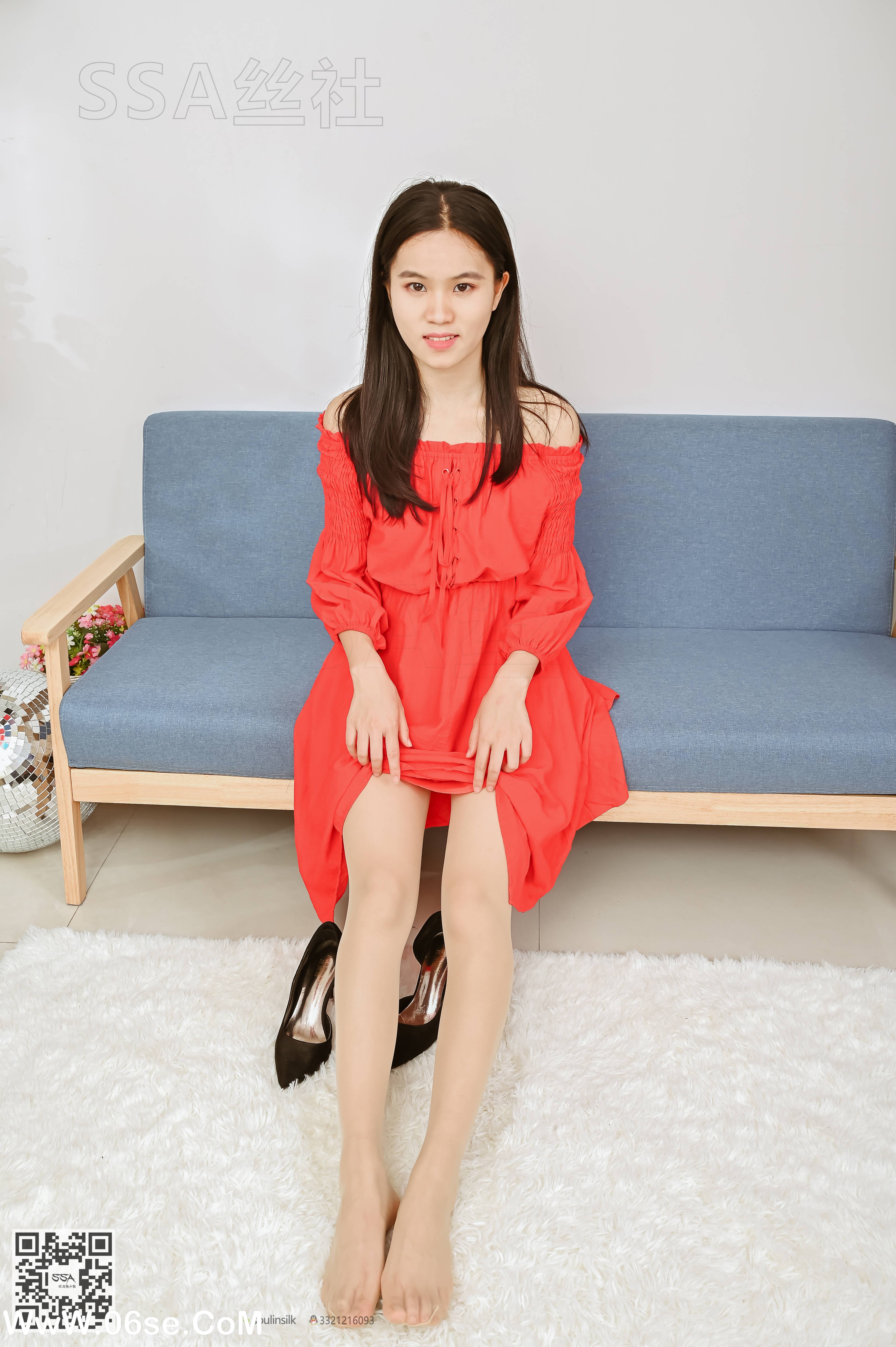 图片[62]-[SSA丝社] NO.134 慧慧 红红火火年中特惠[135P1.33G]-六色网