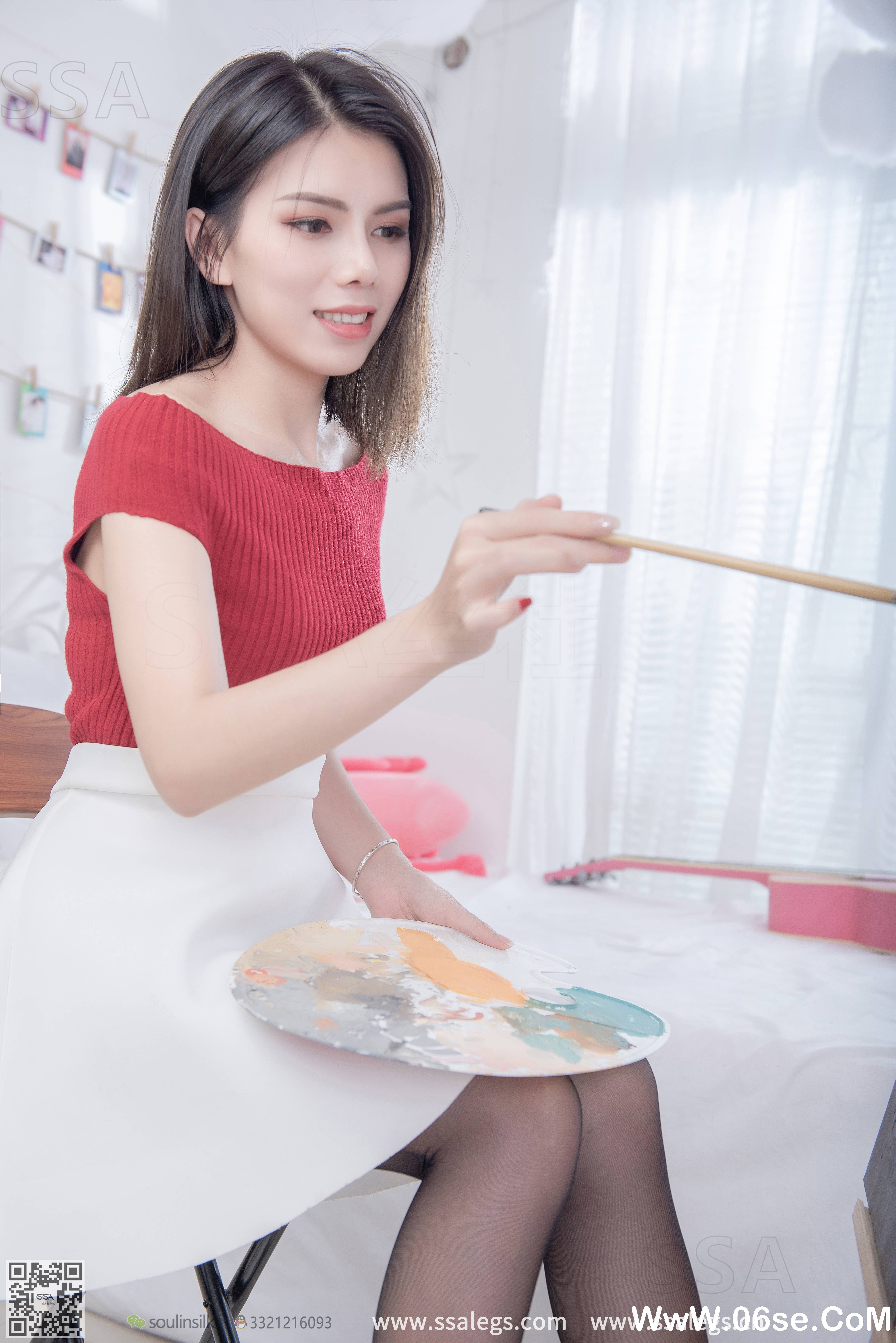 图片[17]-[SSA丝社] NO.251 芷沫画室[163P1.80G]-六色网