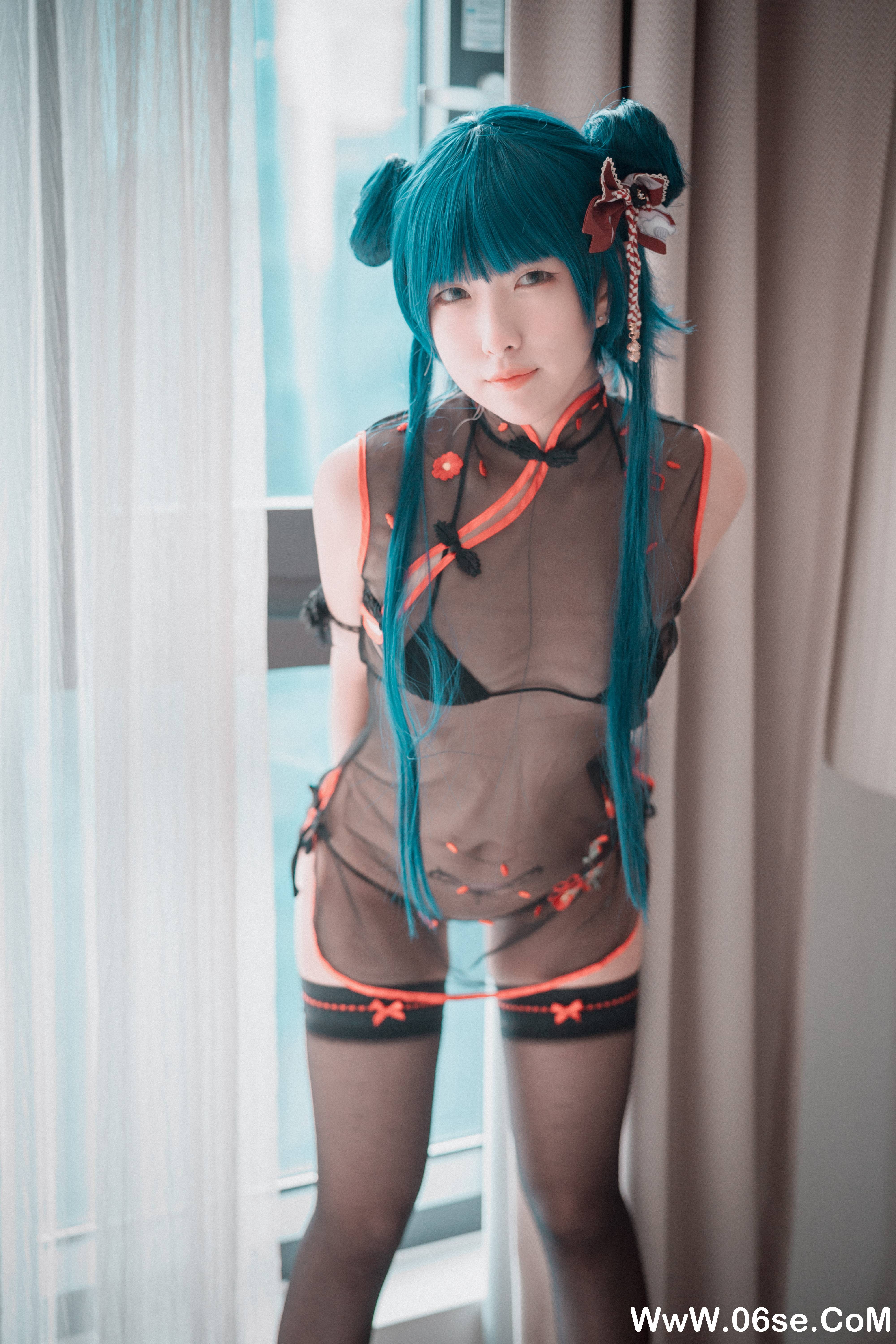 图片[36]-DJAWA — NO.127 Sheer Qipao Girl-Normal Ver [45P513M]-六色网