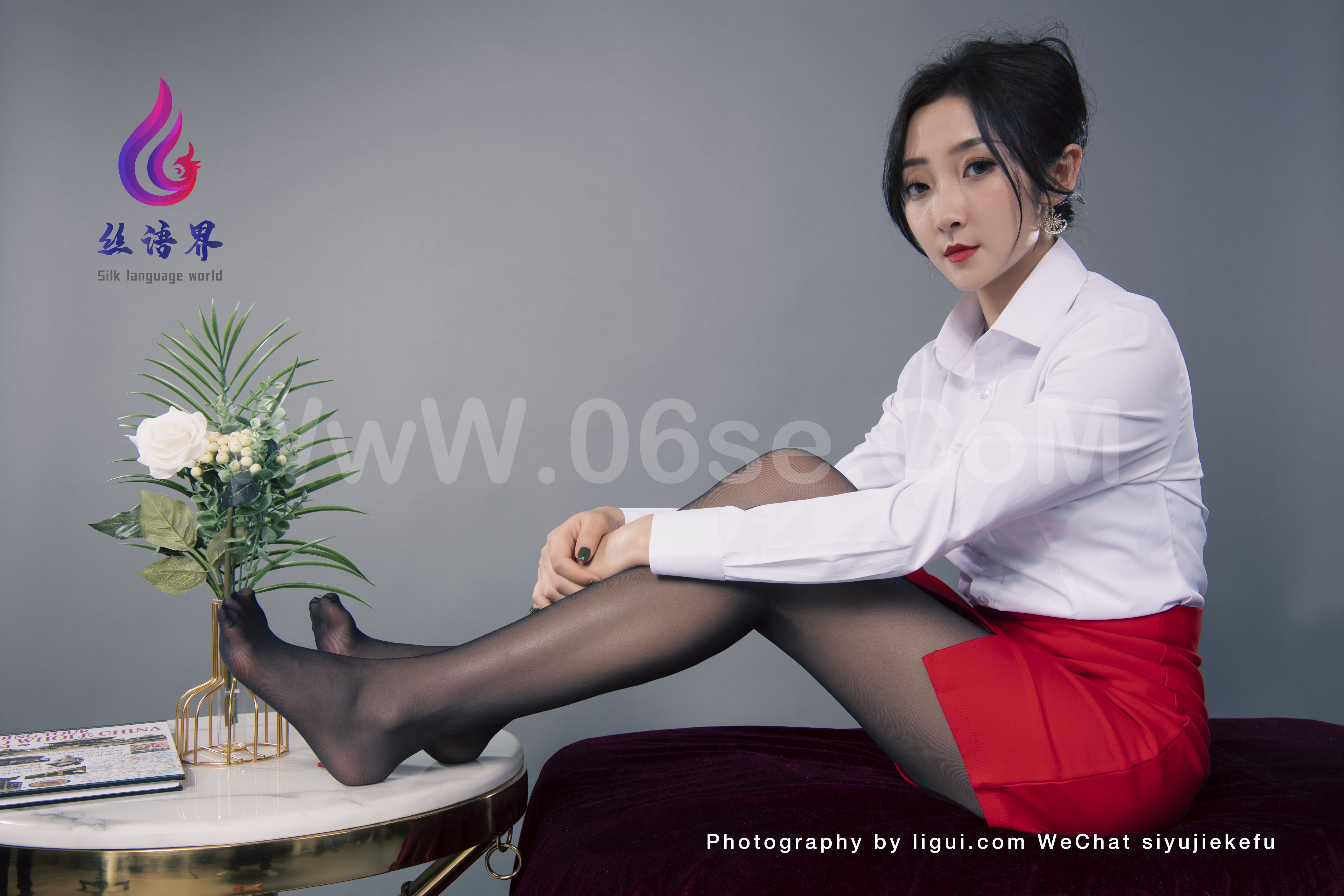 图片[31]-[Ligui丽柜] 2022.04.27 网络丽人 Model 愉心-六色网