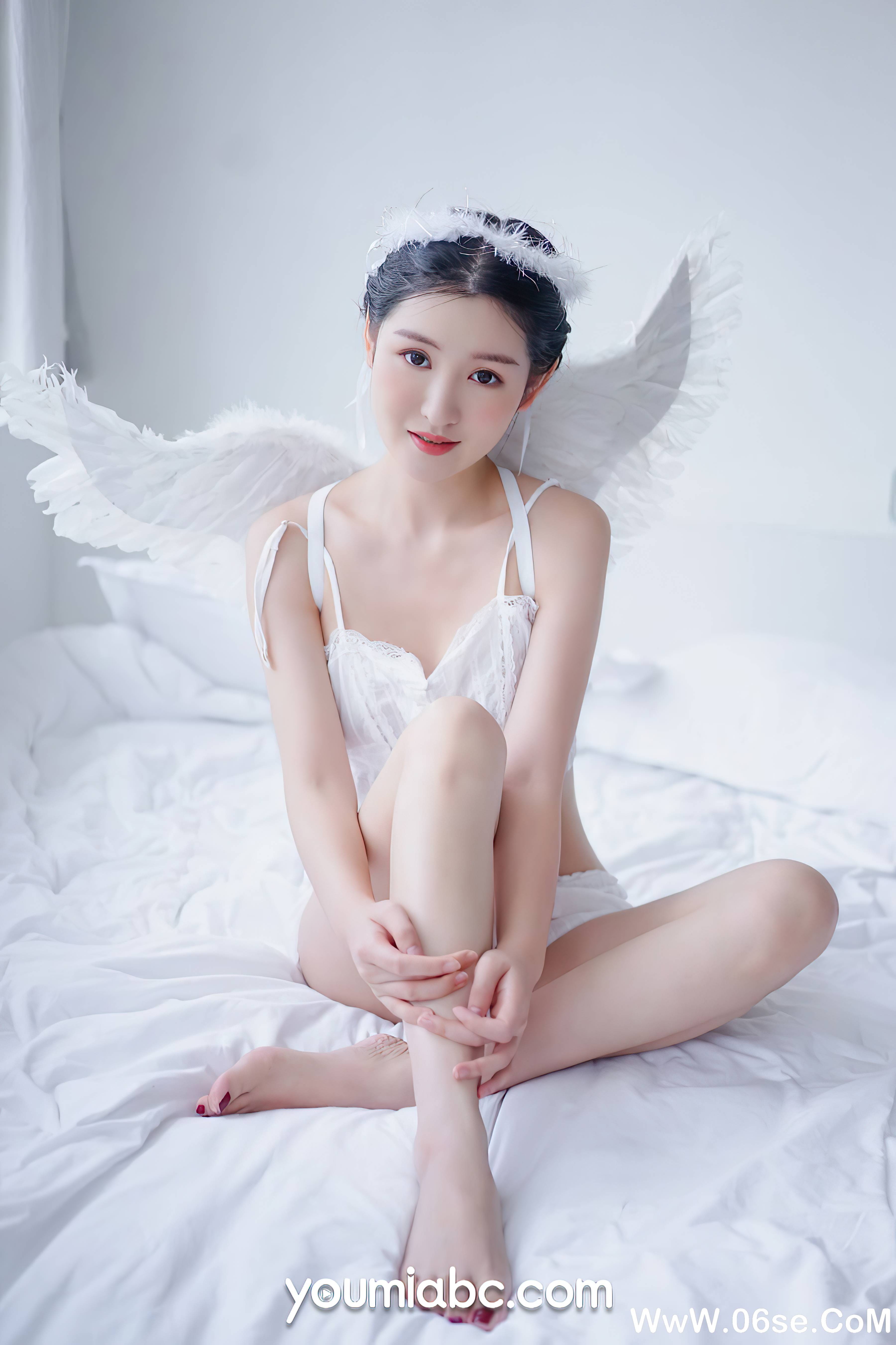 图片[2]-[YouMi尤蜜] 2021.06.29 落凡天使 沈梦瑶[29+1P491M]-六色网