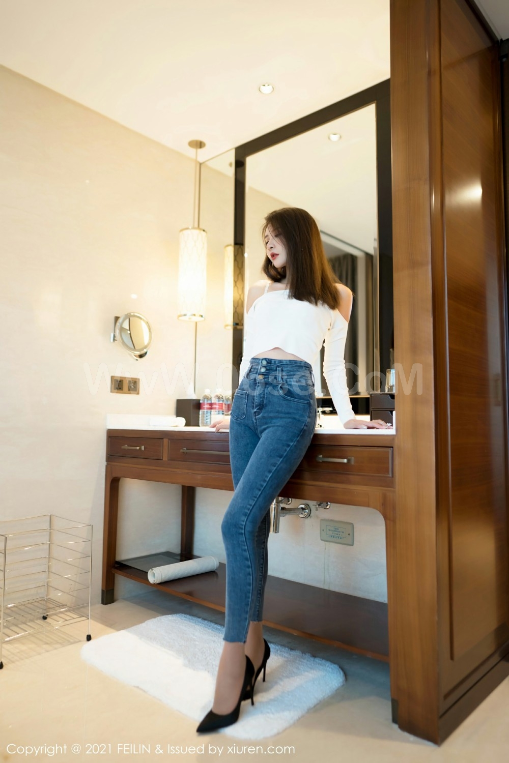图片[3]-[FEILIN嗲囡囡] 2021.05.13 VOL.389 Emily顾奈奈-六色网