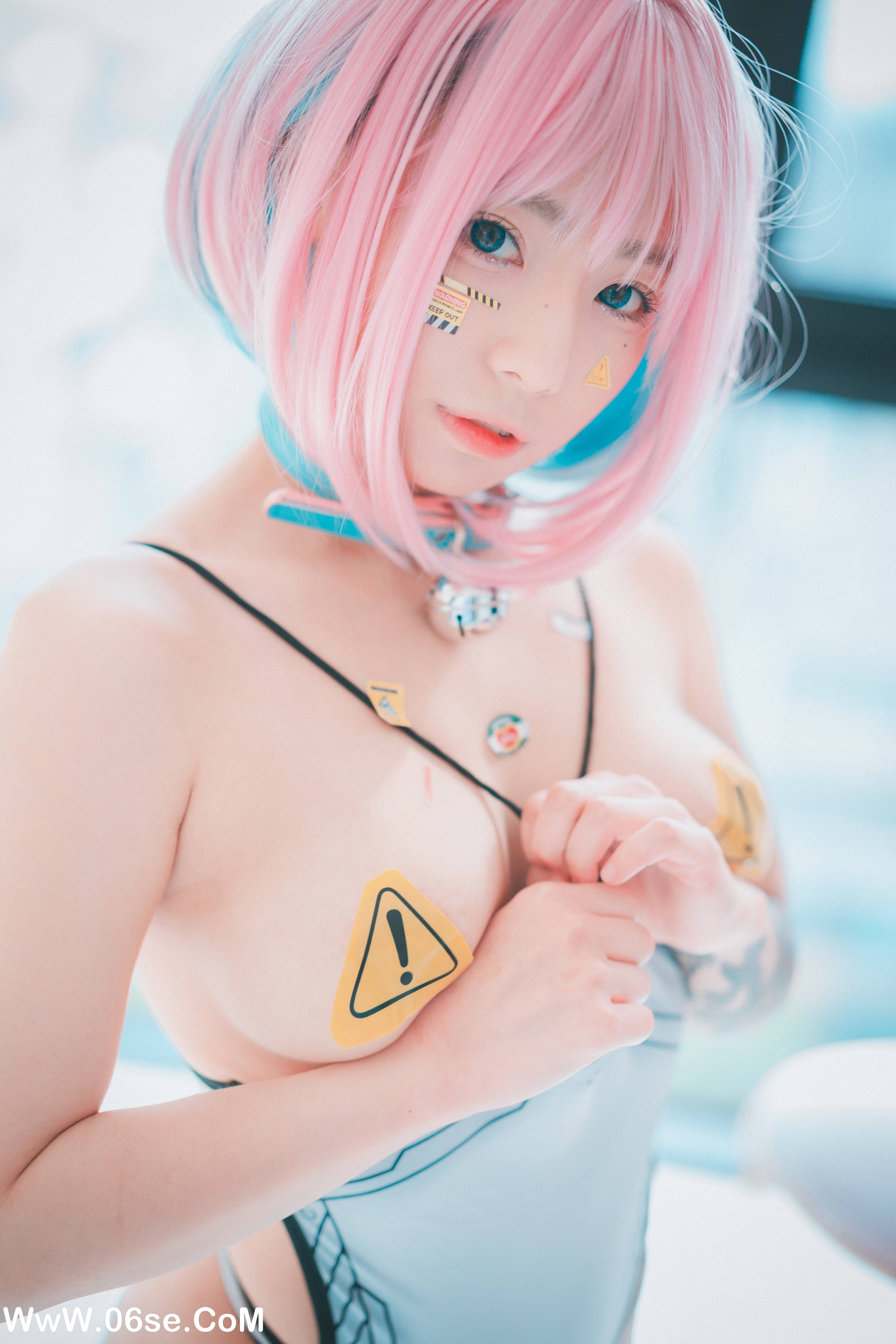 图片[36]-DJAWA – NO.062 Maruemon Caution Girl x Athletic Girl [57P380M]-六色网