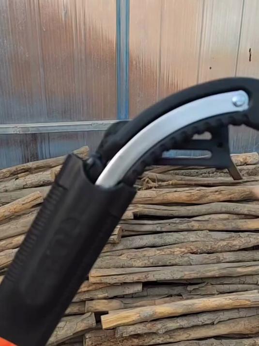 「锯树神器」德国特快手锯大马士革锯木工锯园林锯树伐树快速