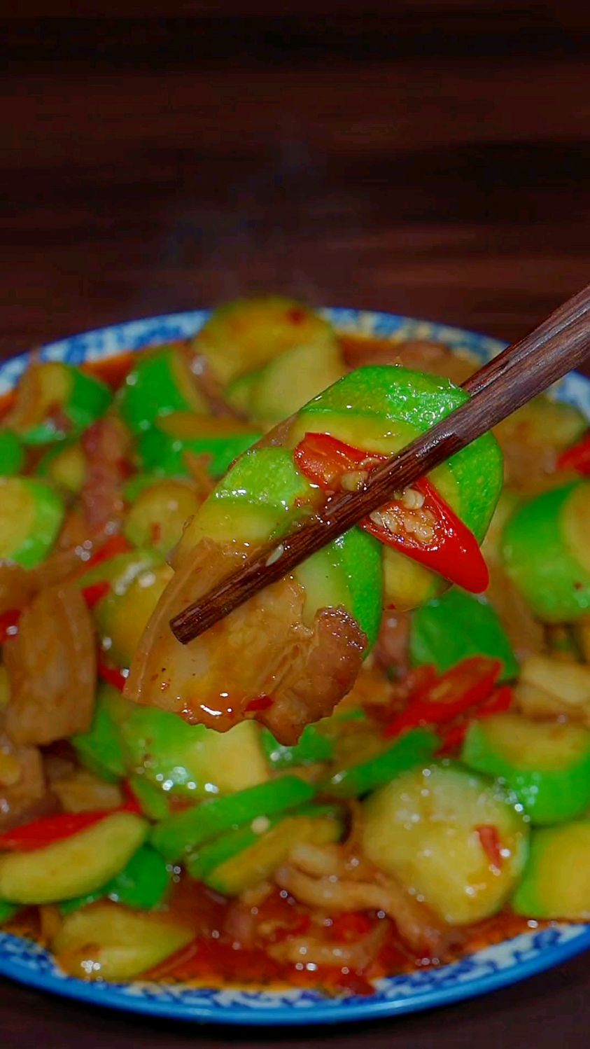 笋瓜炒肉片的美味做法