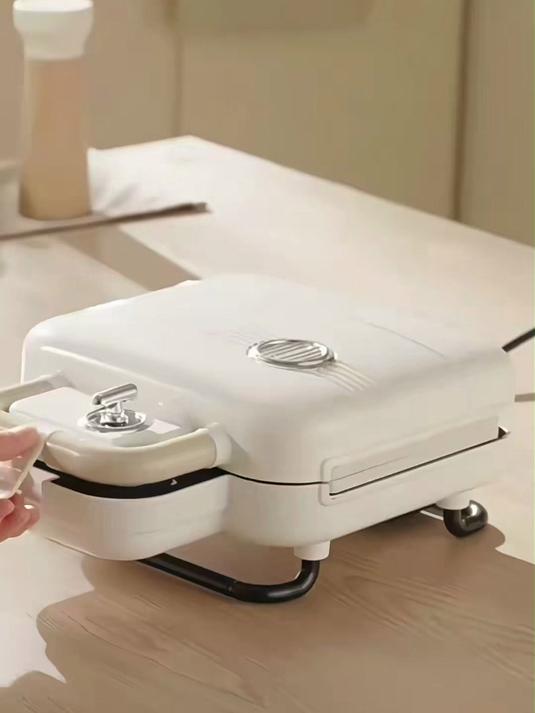 智煲多功能三明治机，双盘设计效率高，压烤面包轻食，小巧不占地，早餐更省心。#好物推荐##居