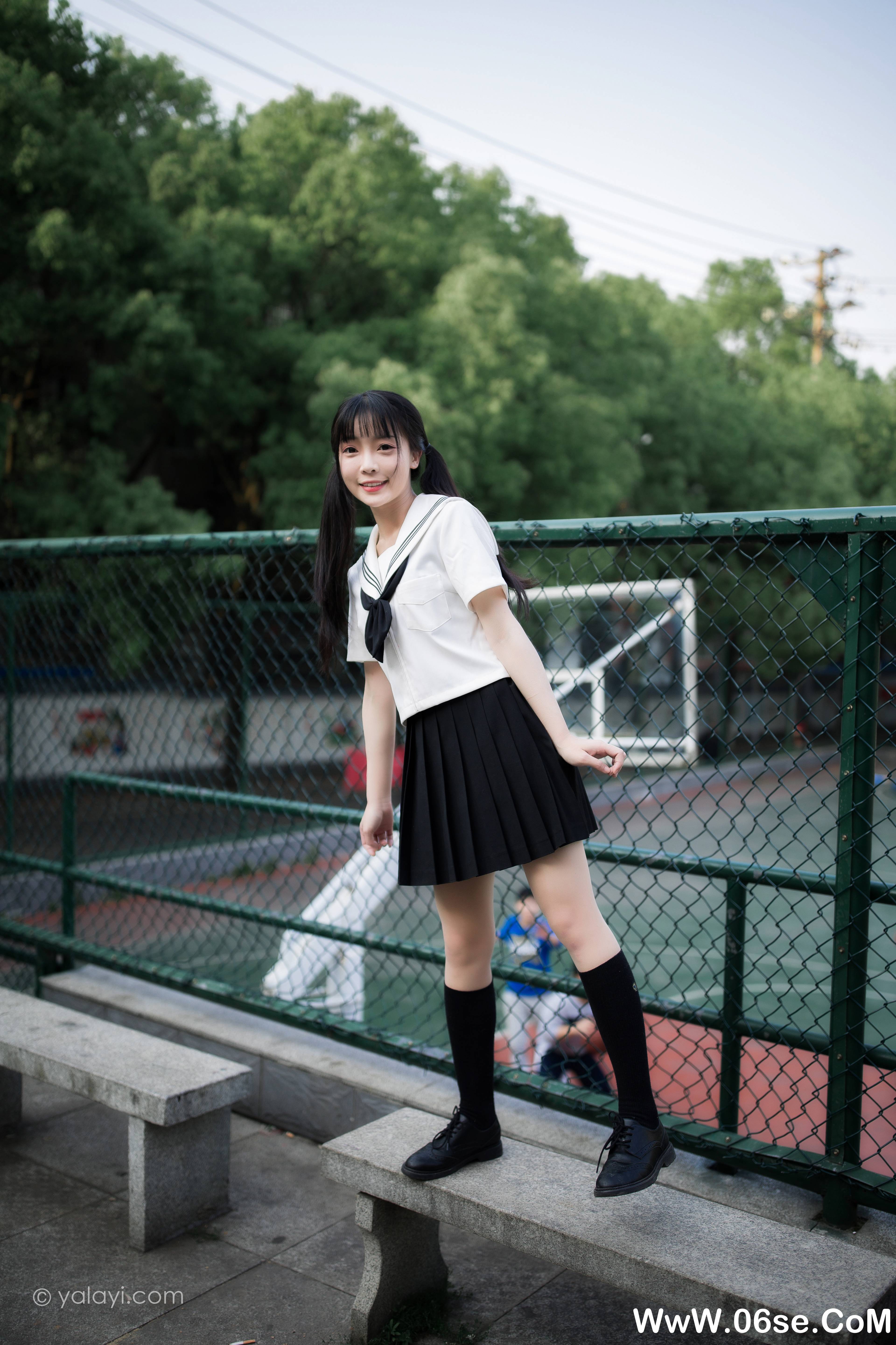 图片[30]-[YALAYI雅拉伊] 2020.07.20 NO.671 妙妙《放学一起走》[41P+1P360M]-六色网