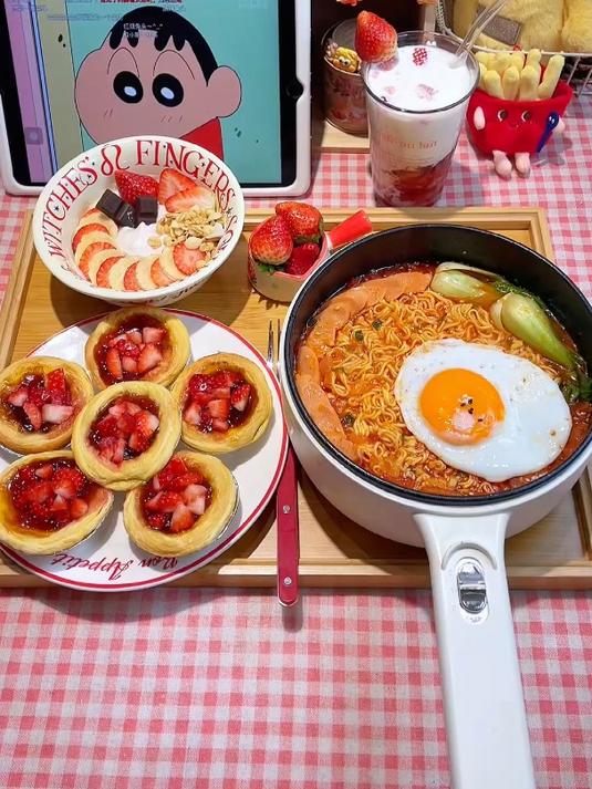 Vlog 大学生假期早午餐吃什么