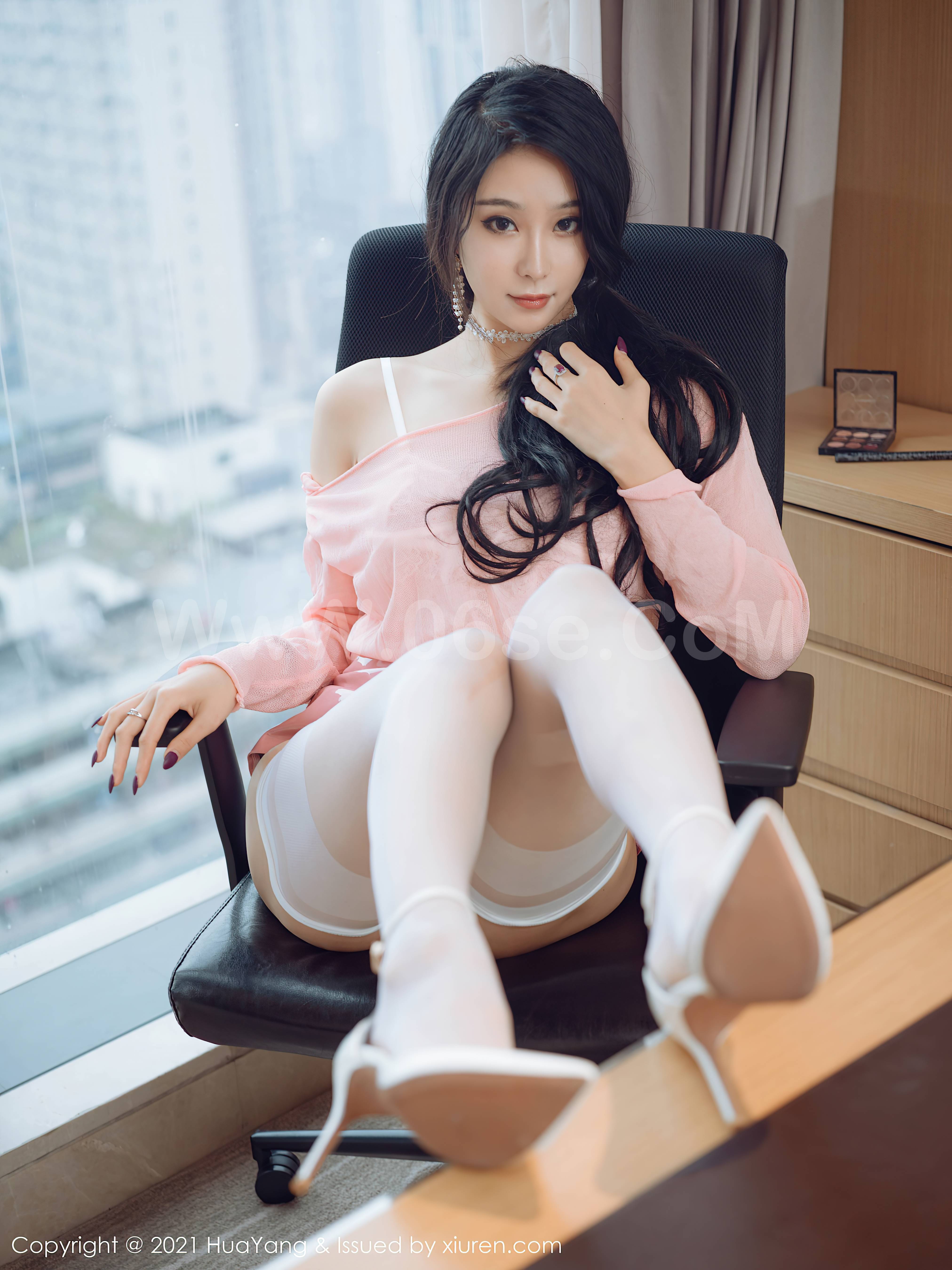 图片[13]-HuaYang Vol.411 蓝夏Akasha-六色网