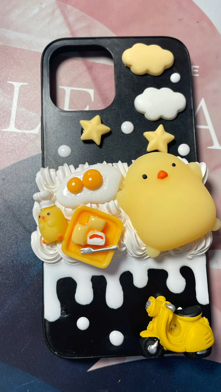 捏捏小鸡奶油胶手机壳,我唱得怎么样打个分吧~