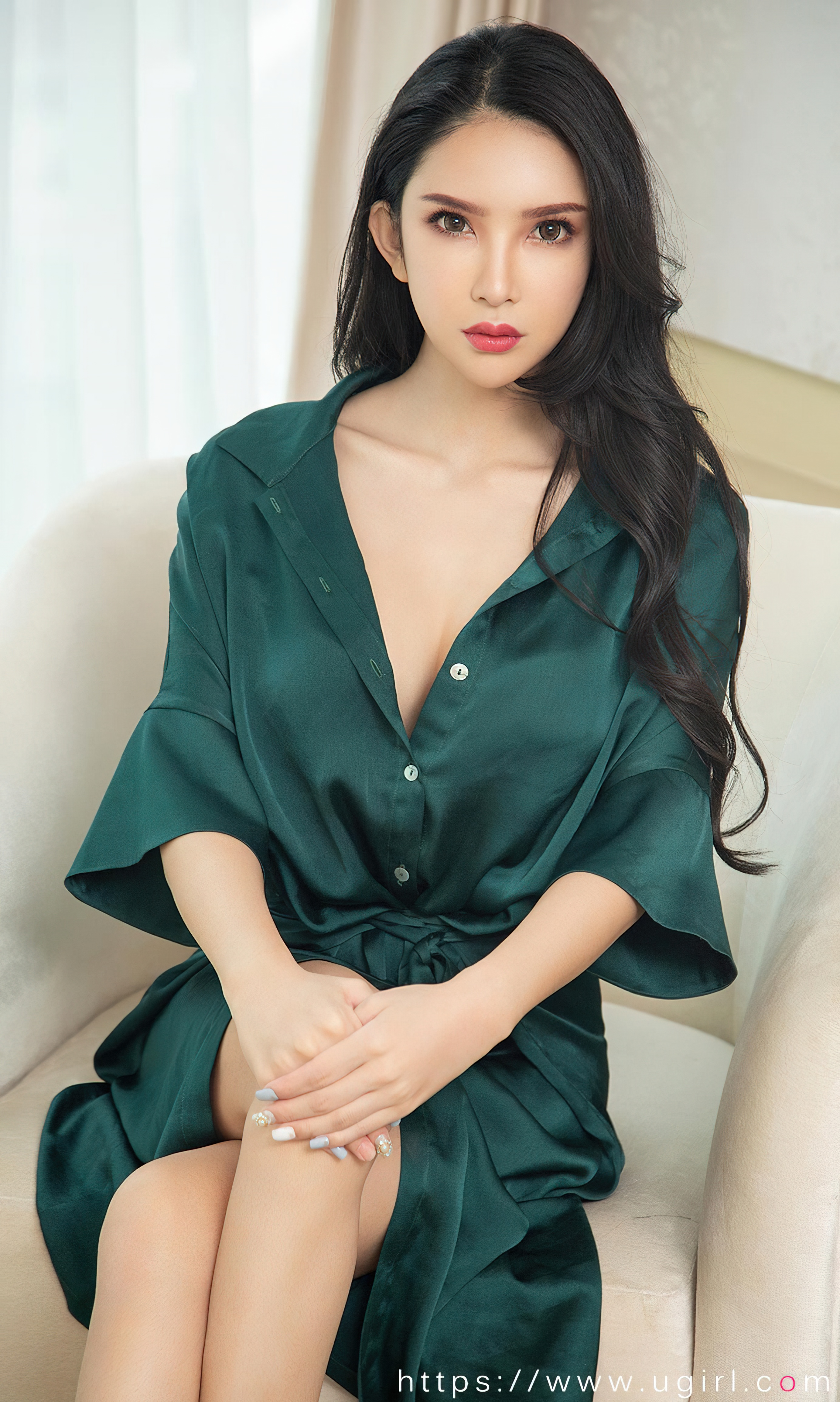 图片[6]-[Ugirls爱尤物] No.2438 Qiu Qiu (球球)-六色网