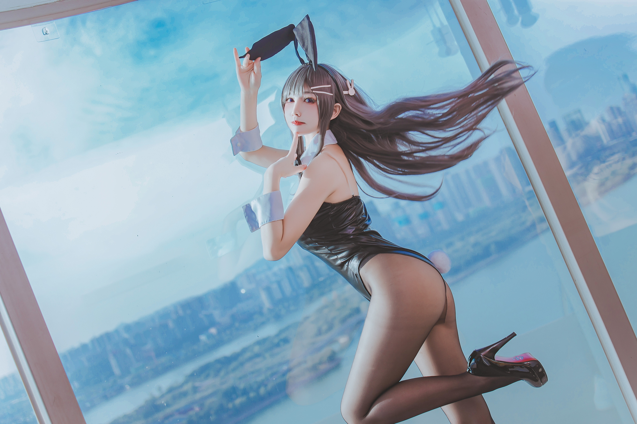 图片[39]-Coser衣衣 NO.064 – 麻衣兔女郎[42P78M]-六色网