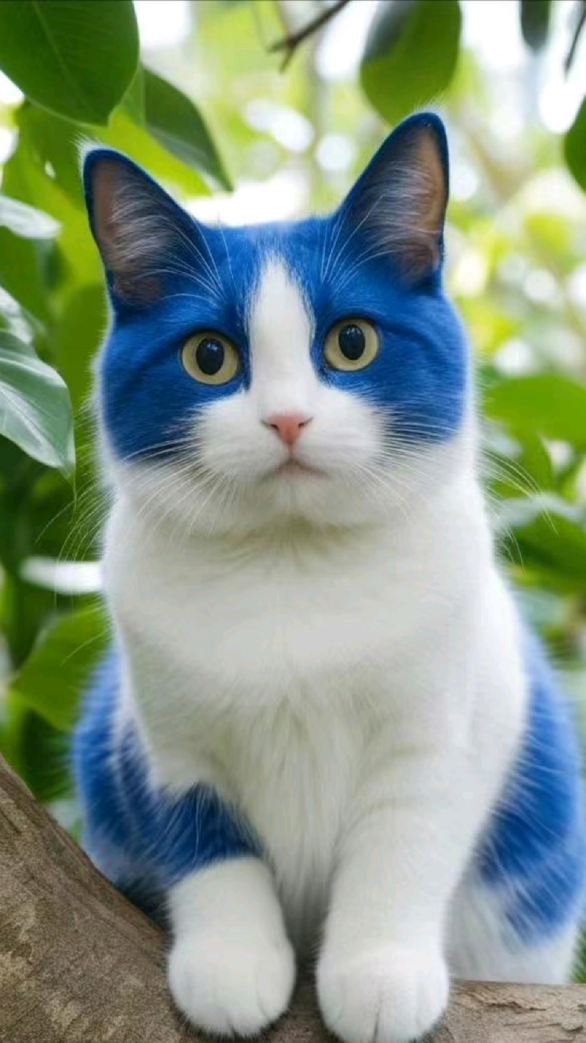 【动漫头像】软萌萌蓝色可爱的胖橘猫头像