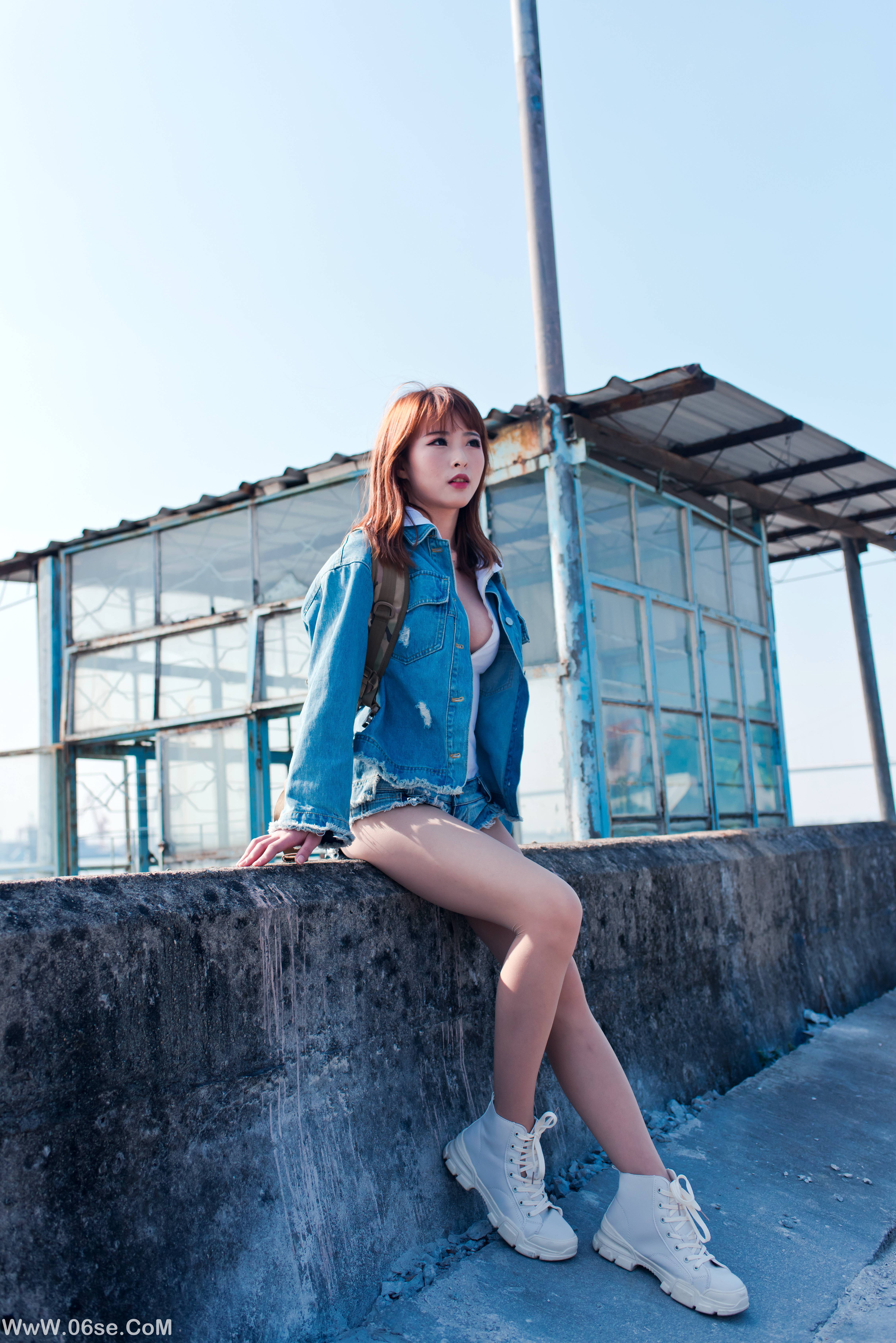 图片[119]-清水由乃 NO.003 御风街拍 轻水海鸥岛RS牛仔街拍 [413P2.81G]-六色网