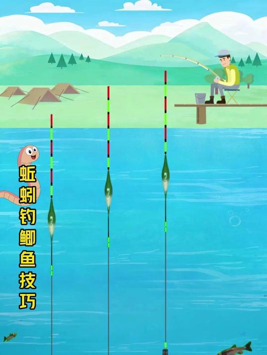 蚯蚓钓鲫鱼,调漂方法,新手小白都能学的会看的明白#调漂##钓鱼##钓鱼知识##调漂技巧##