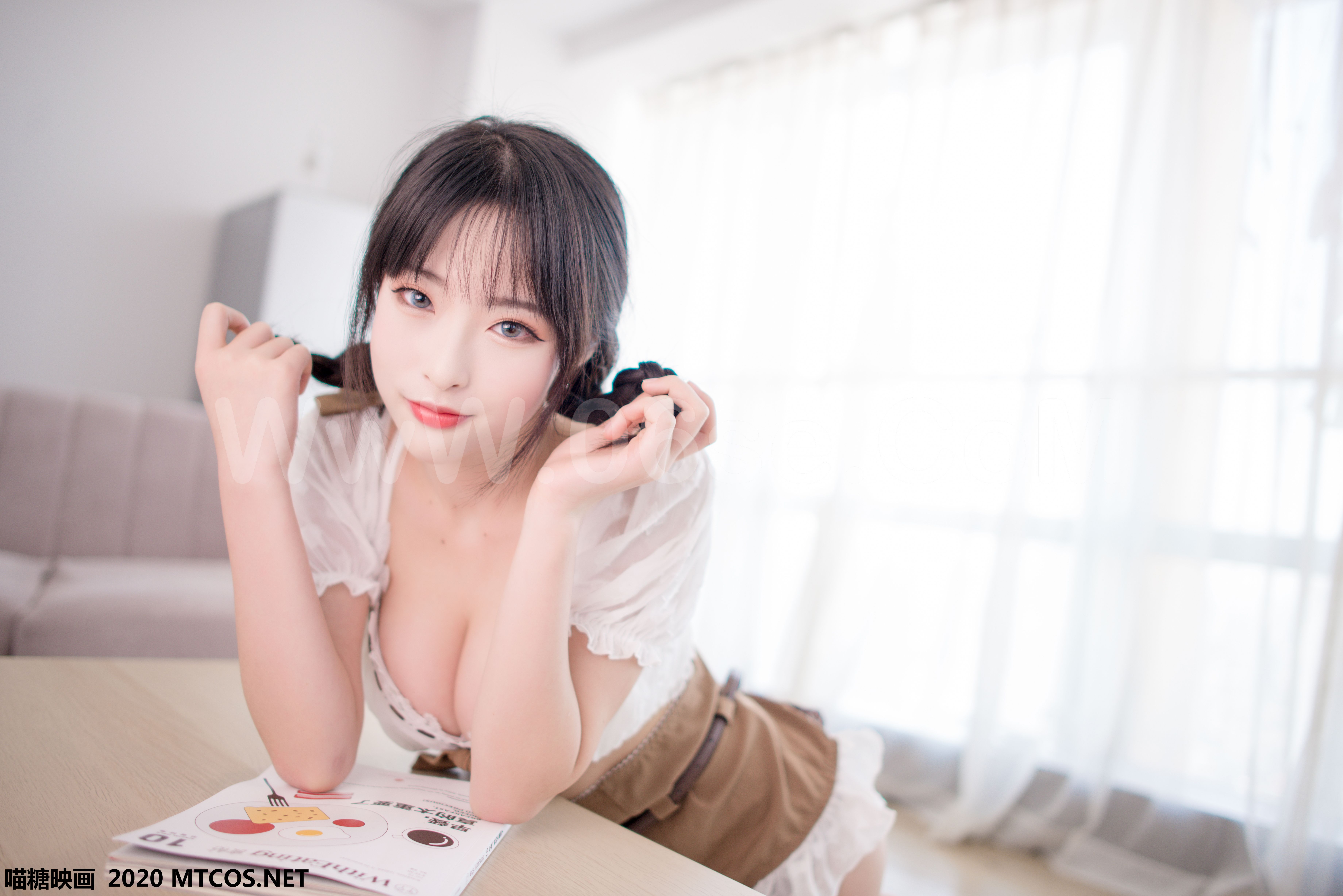 图片[38]-[MTCos] 喵糖映画 Vol.130 楚楚动人的女友-六色网