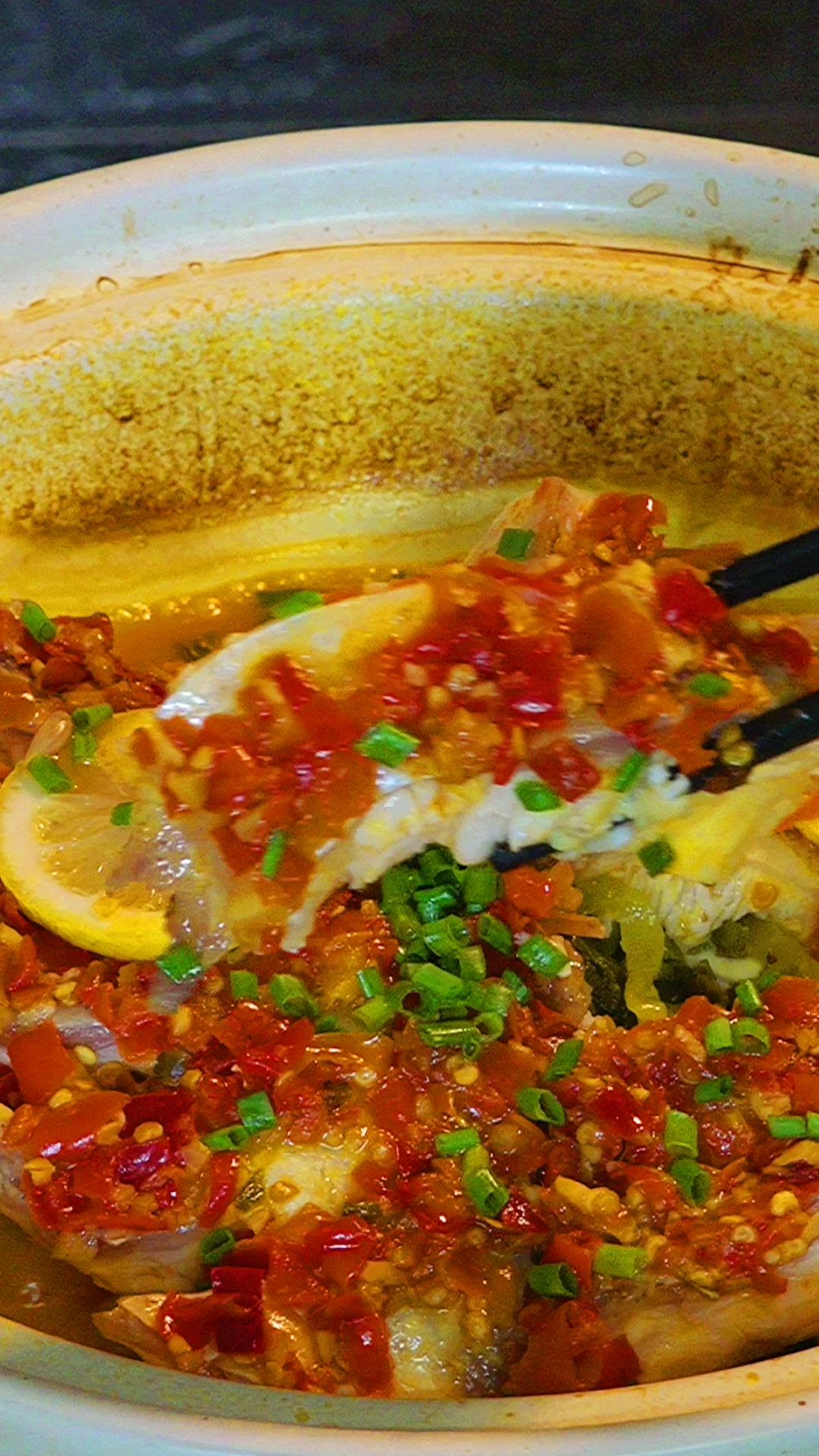 剁椒鱼腩,鲜嫩好吃