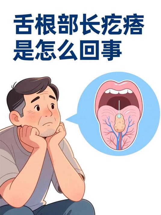 舌根部长疙瘩是怎么回事