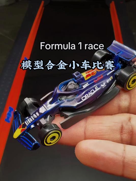 模型合金小车跑步机比赛F1方程式赛车