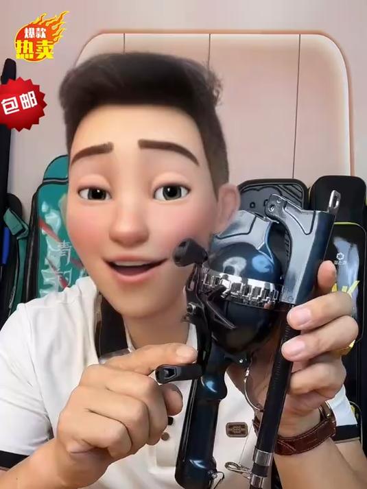 便携折叠海竿!一体套装含迷你渔具,旅游路亚小鱼竿