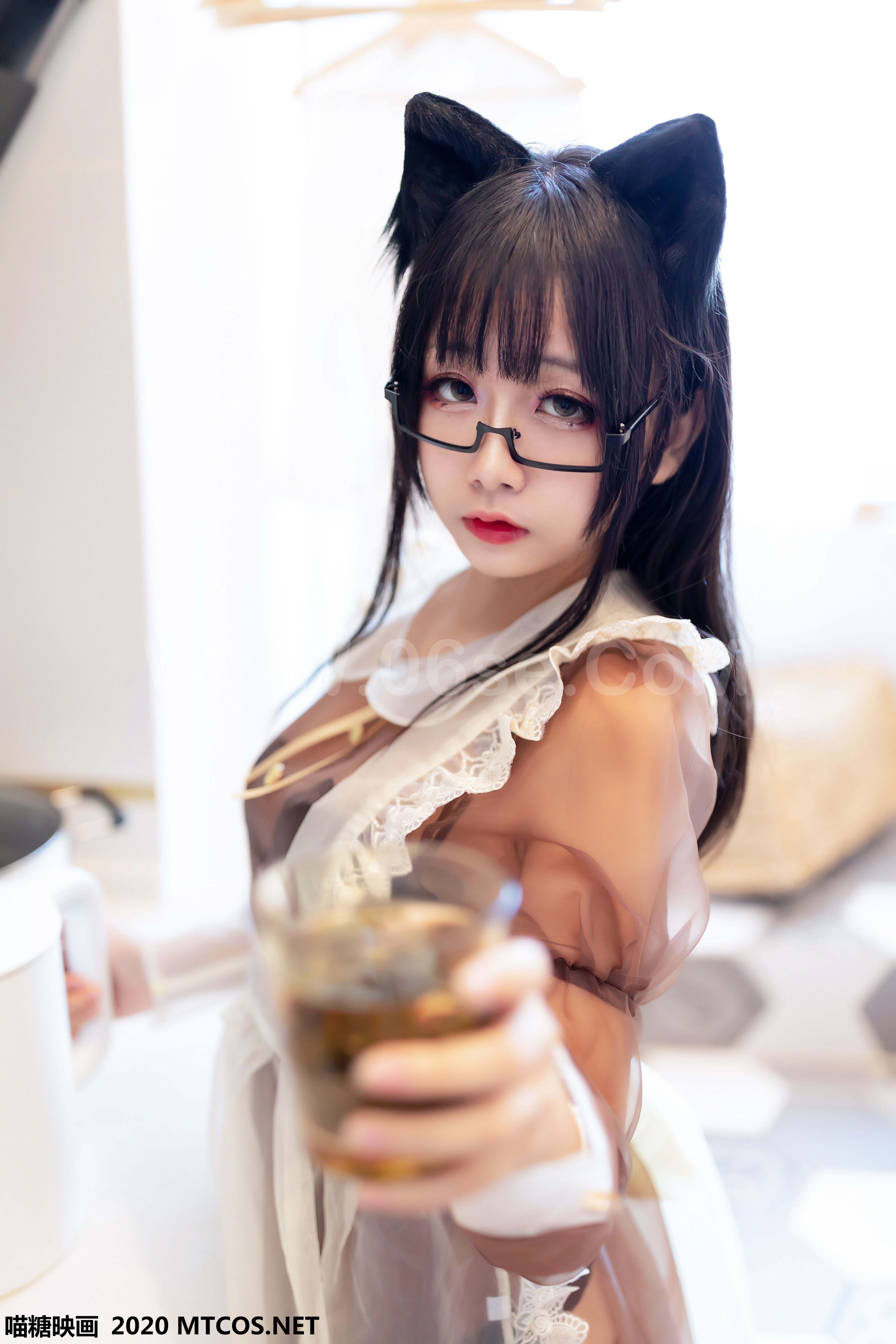 图片[38]-[MTCos] 喵糖映画 Vol.125 棕色透明女佣-六色网