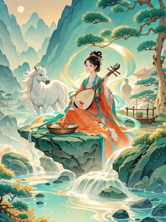 AI古诗《画鸡》明·唐寅|每天进步一点点