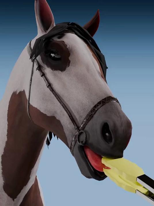 马的舌头可以压扁纸板箱