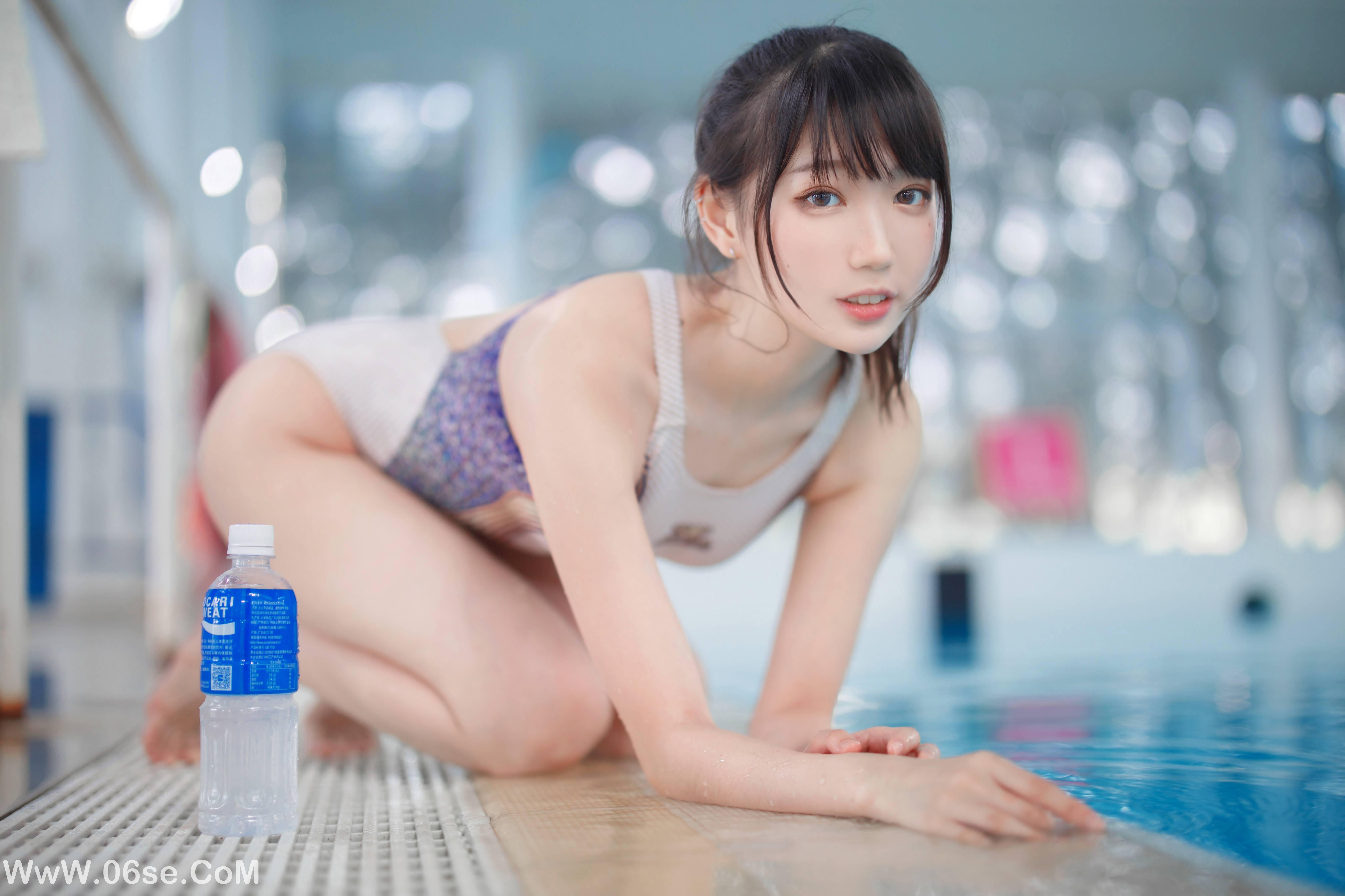 图片[11]-周叽是可爱兔兔 NO.001 竞泳 [36P+3V627M]-六色网