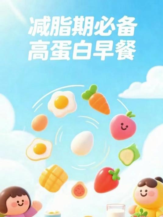 减脂期必备的5种高蛋白早餐