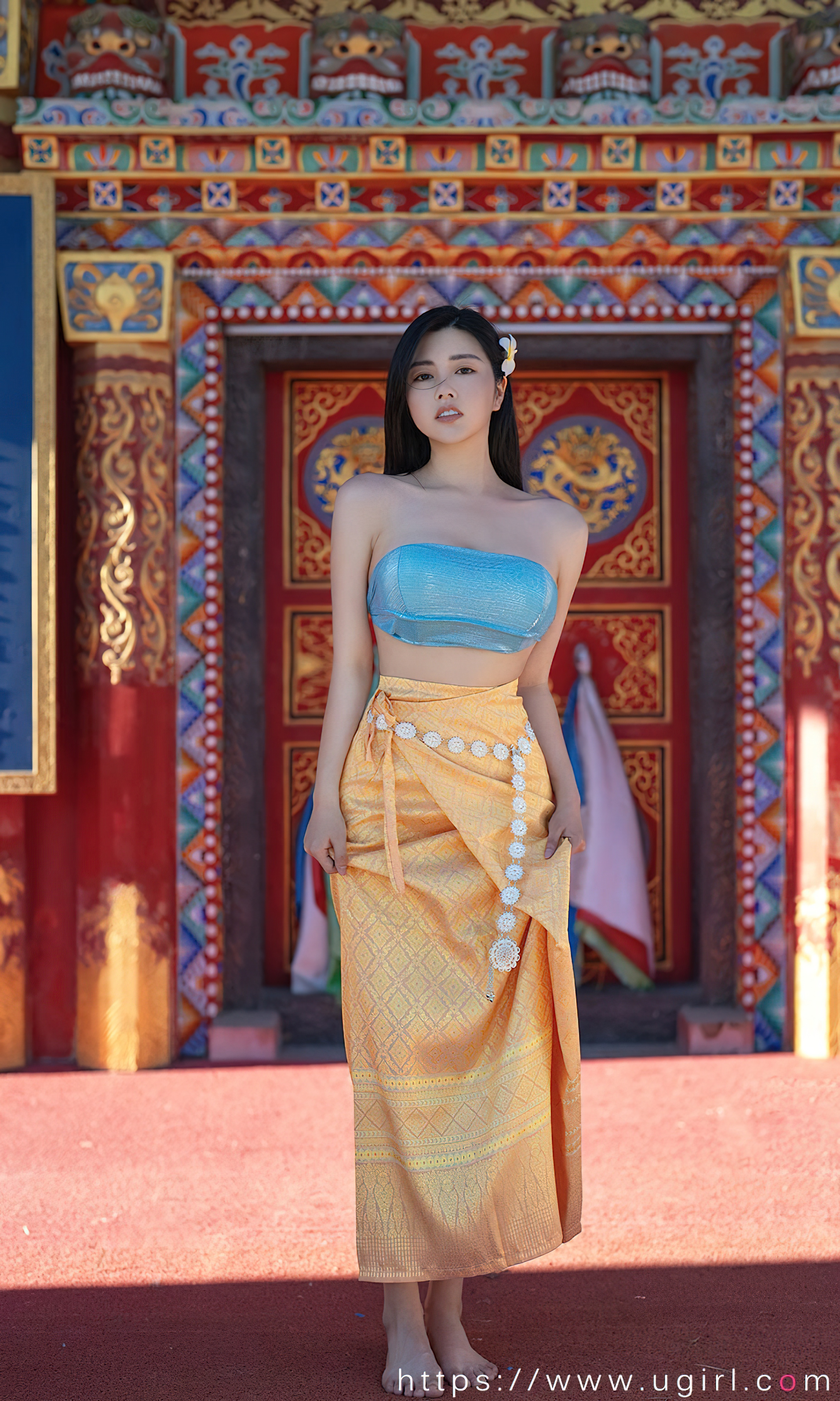 图片[16]-[Ugirls爱尤物] No.2443 Selena – Na Lu (娜露)-六色网