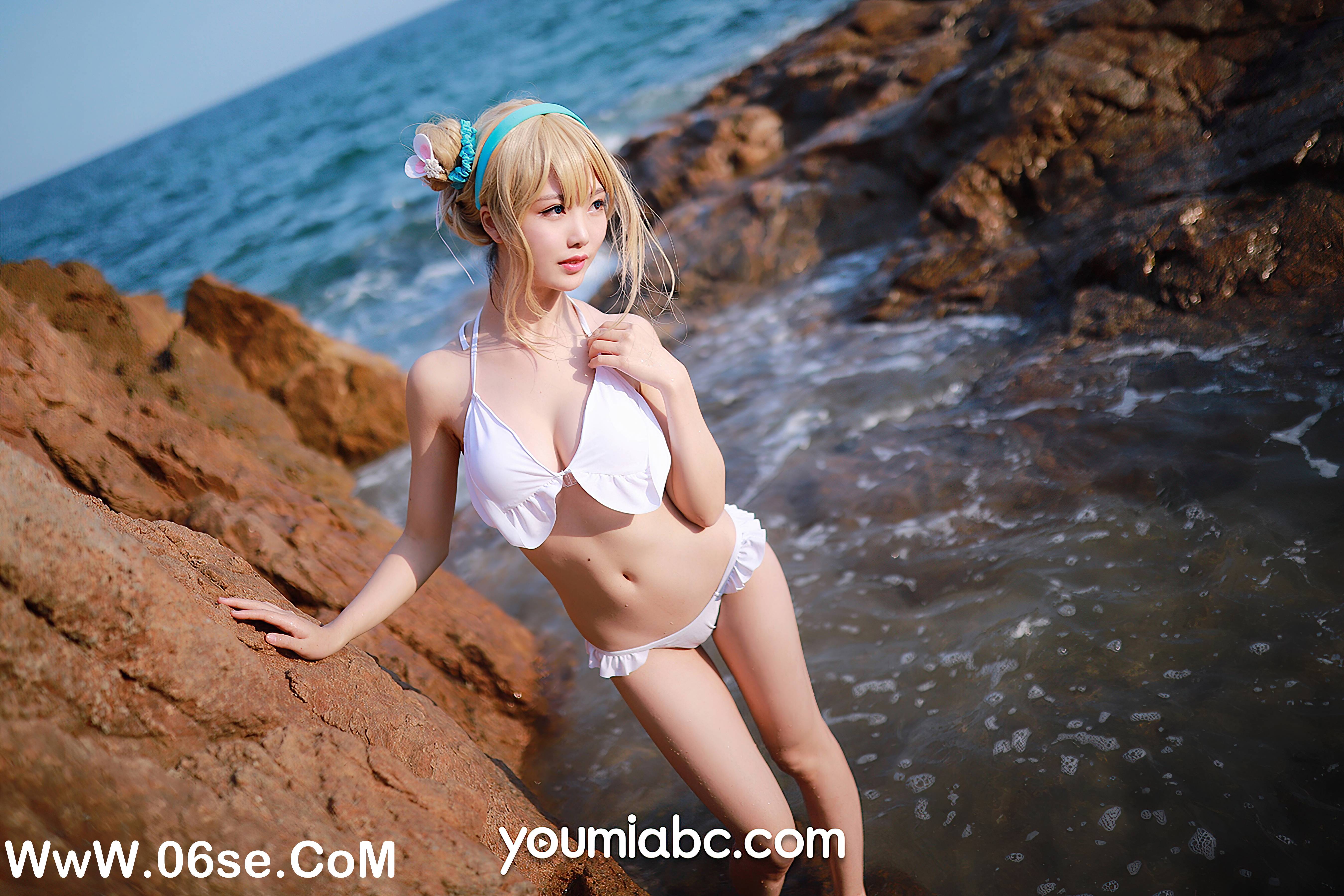 图片[8]-[YouMi尤蜜] 2020.12.09 海边的索米 抖娘利世[24+1P473M]-六色网