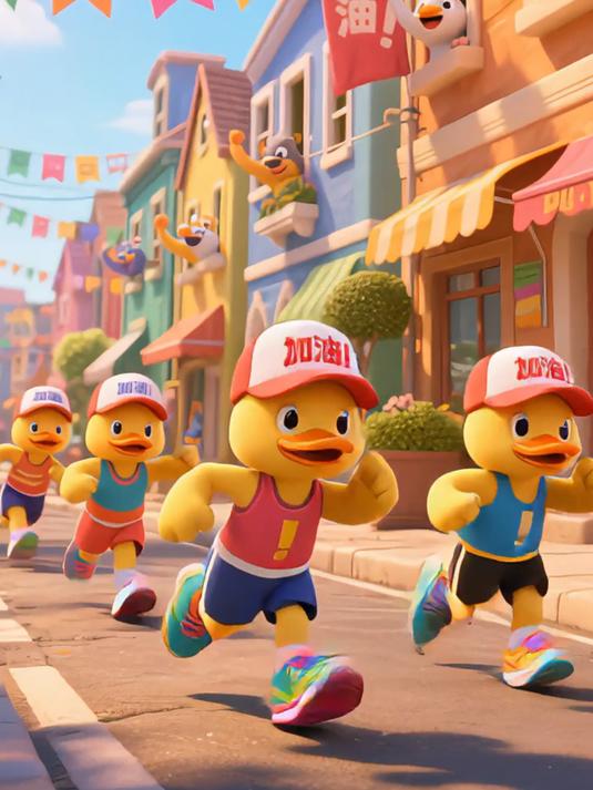 0-6岁儿歌《加油鸭》