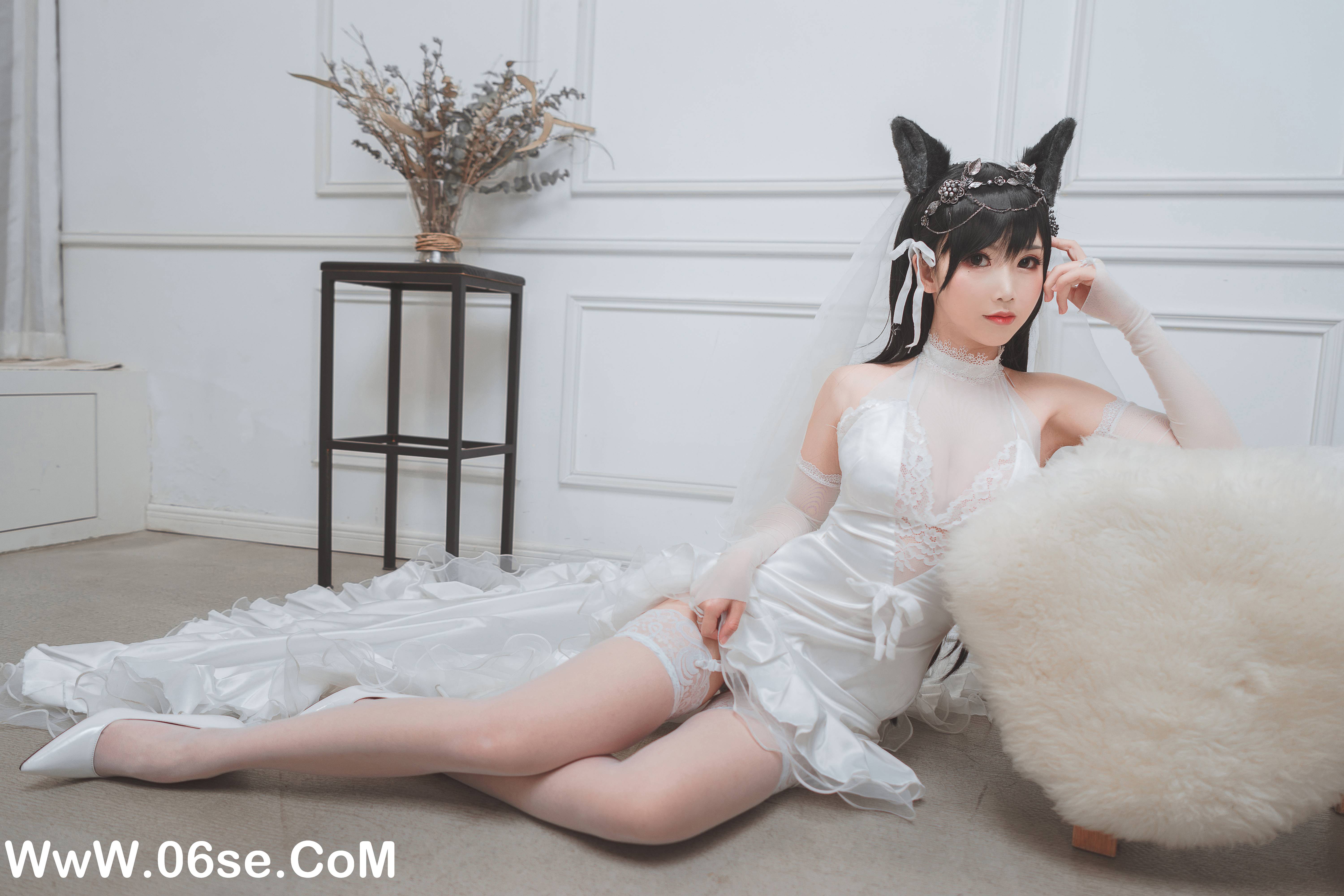 图片[16]-Coser面饼仙儿 NO.052 – 爱宕花嫁 [29P247M]-六色网