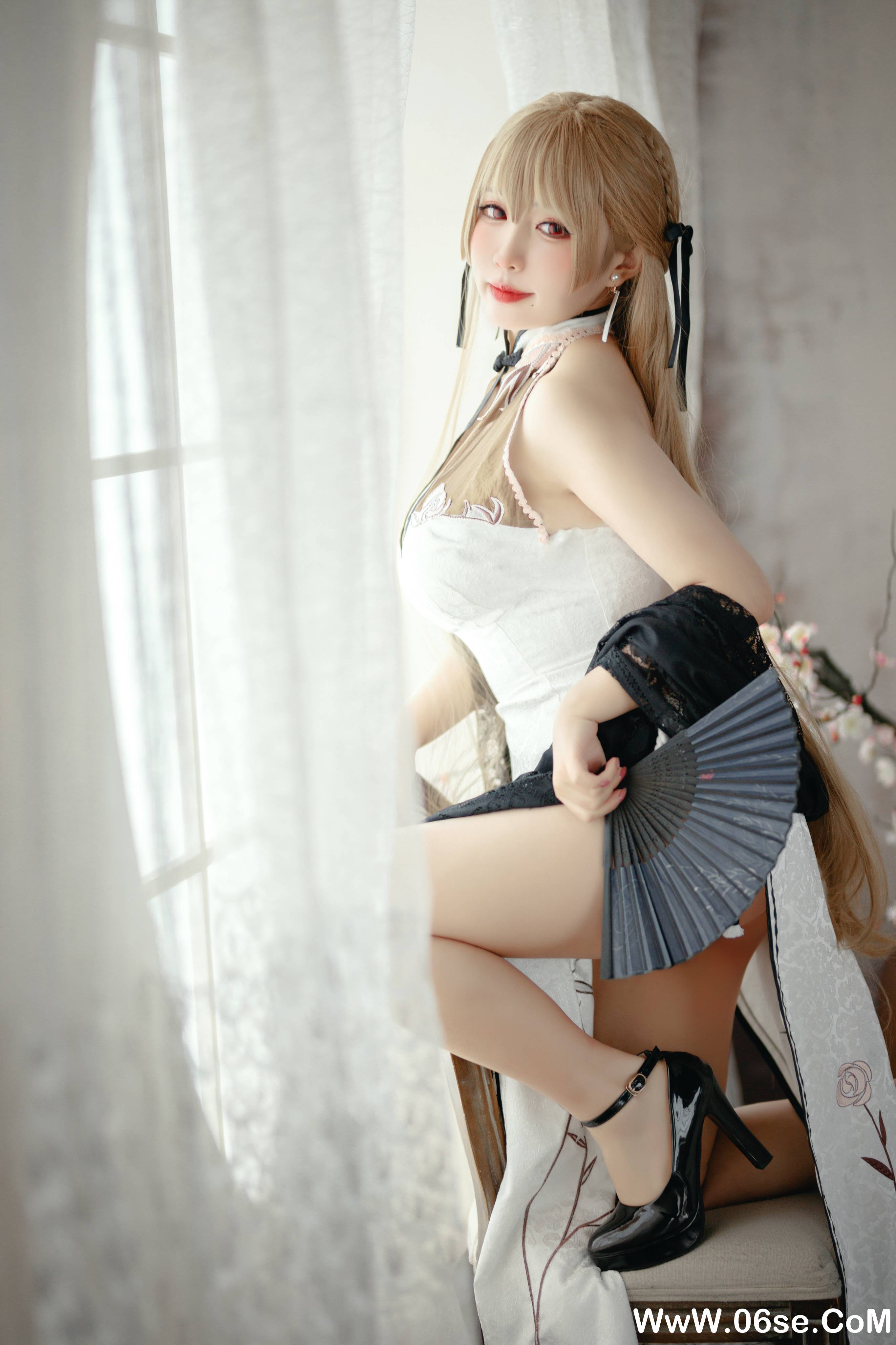 图片[3]-貓田聖奈奈(桃之啾啾) NO.006 — 白玉佳人[25P150M]-六色网